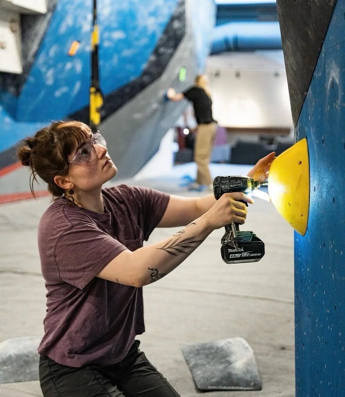 Today&rsquo;s Flight of the Phoenix setter is Steffi (or Steph, she/her). 

Steffi has been setting with Boulders since 2024 and this will be her second Flight of the Phoenix. If Steffi were a light source she would be a really big flood light, like 
