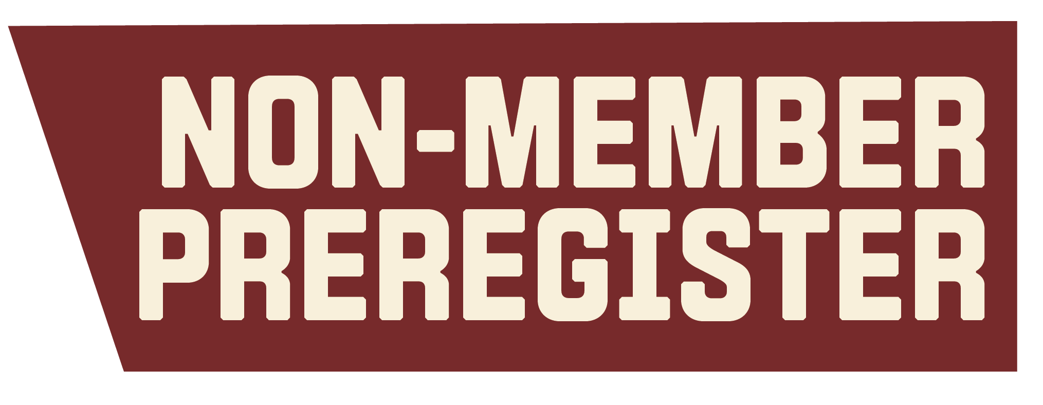Non-member preregister