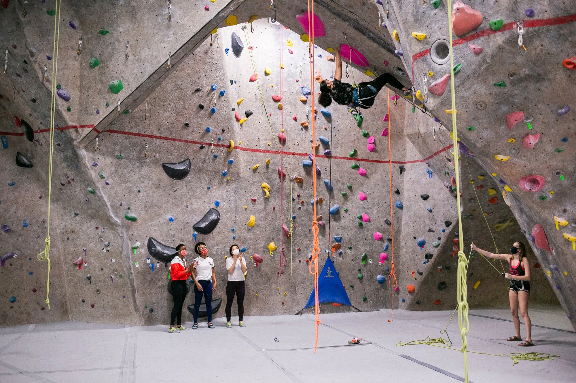 at Boulders — Boulders Climbing Gym