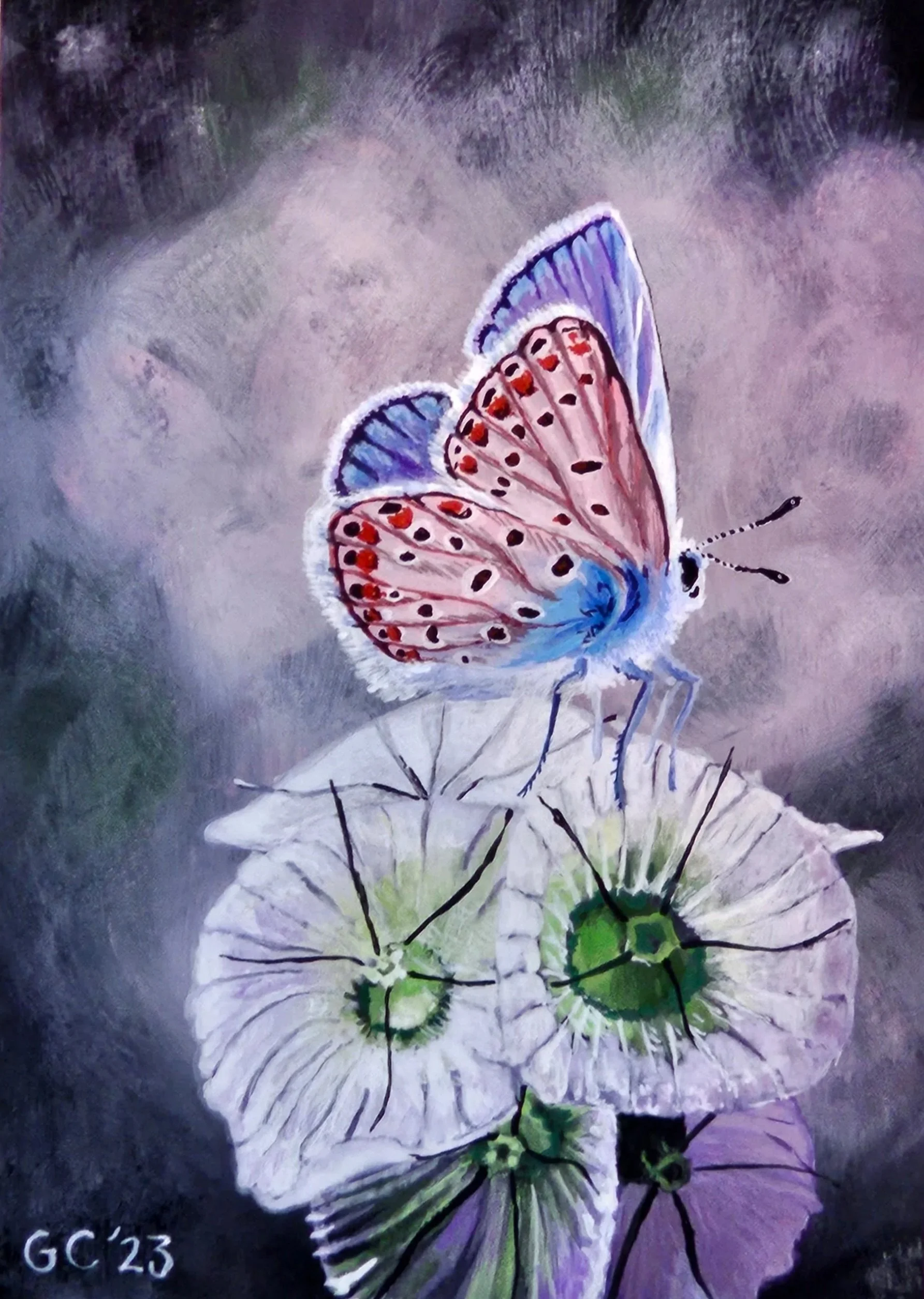 Small Wonder, gouache, 2023