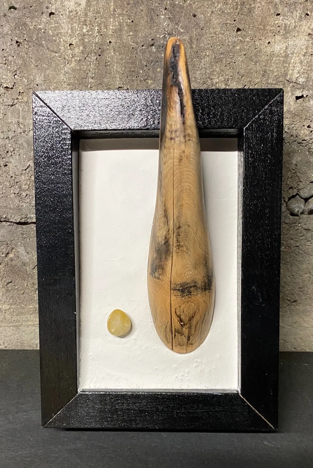 Tree Tooth with Ocean Stone - SOLD