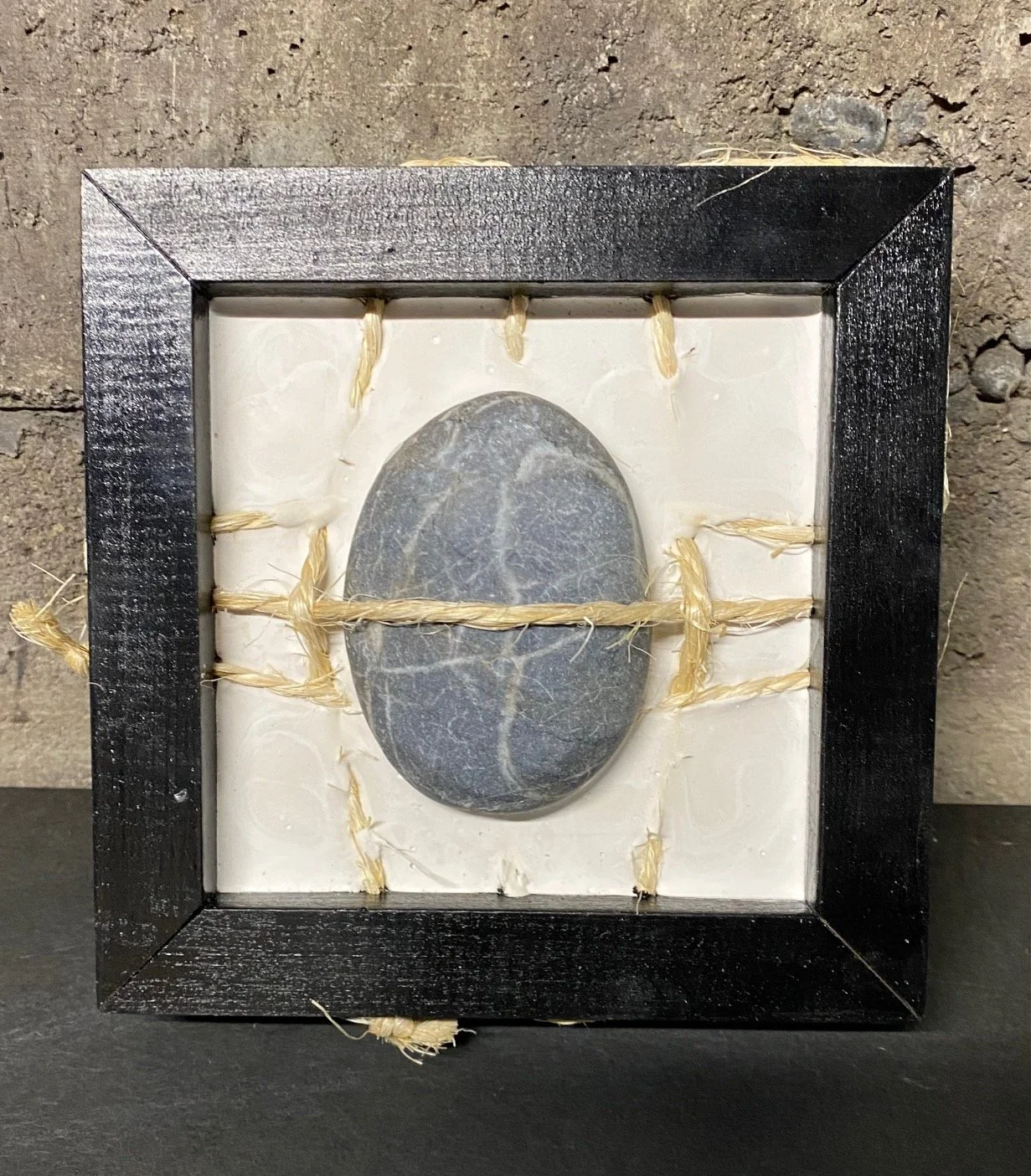 Bound Ocean Stone - Twine Web - SOLD