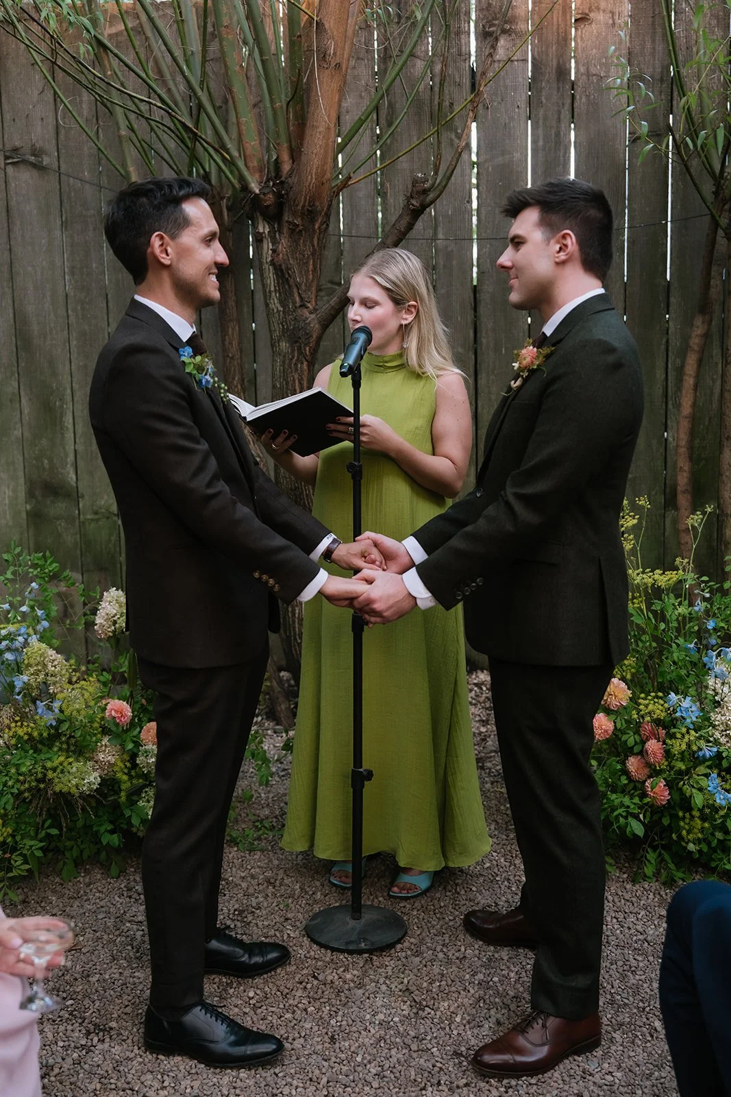 Unfussy Garden-Inspired Wedding