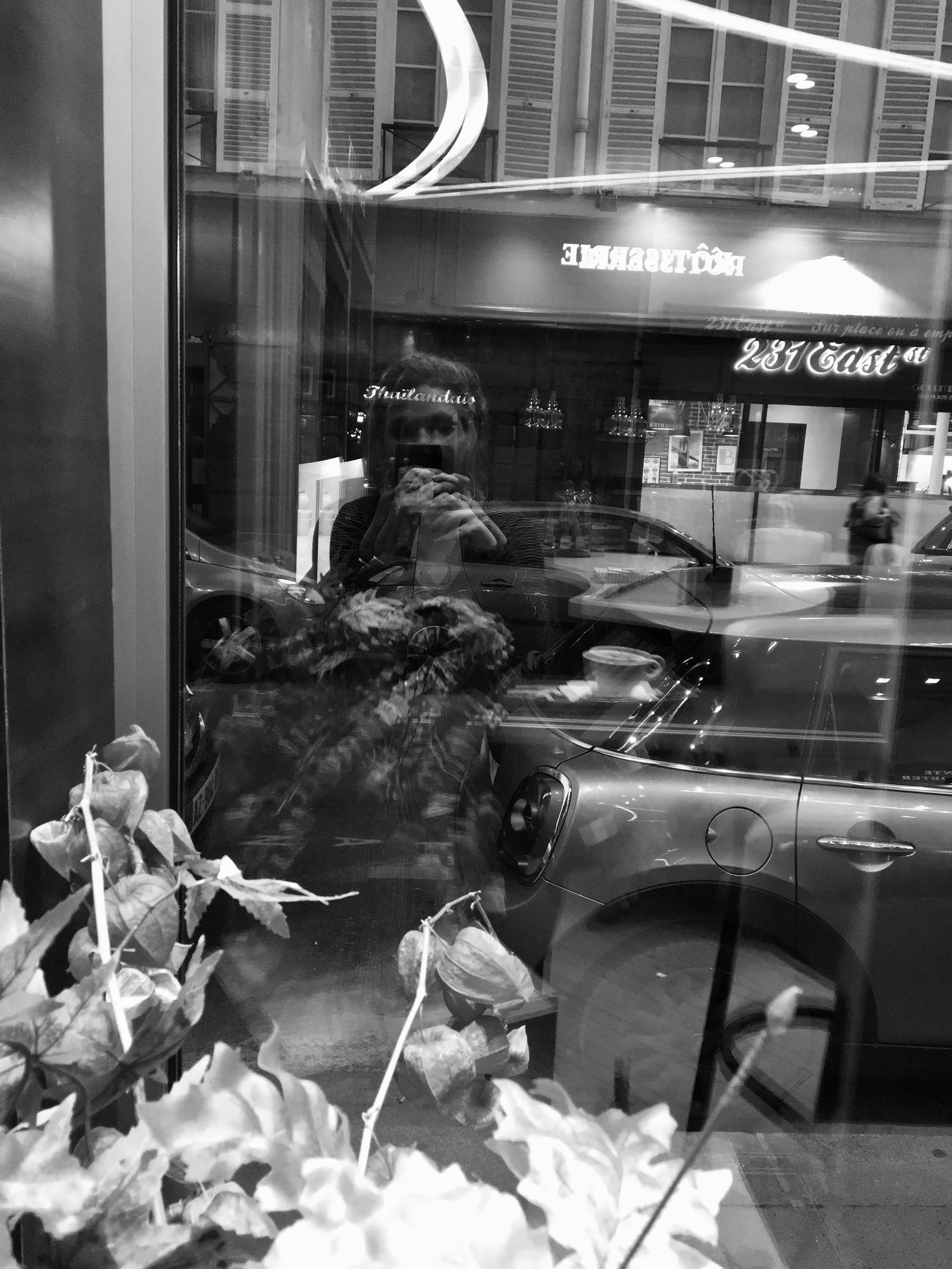 In a Parisian café - France, November 2017