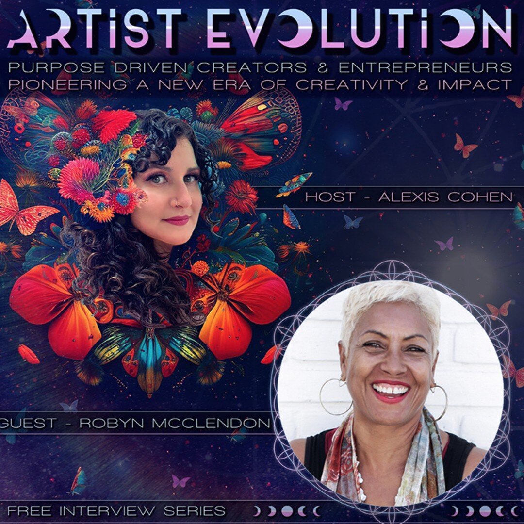 I invite you to join me and visionary artist Alexis Cohen, founder of Art Medicine, for a complimentary interview series called Artist Evolution.

Say YES to Your Creative Evolution - You'll find a clickable link in my bio!

Starting on May 15th, we'