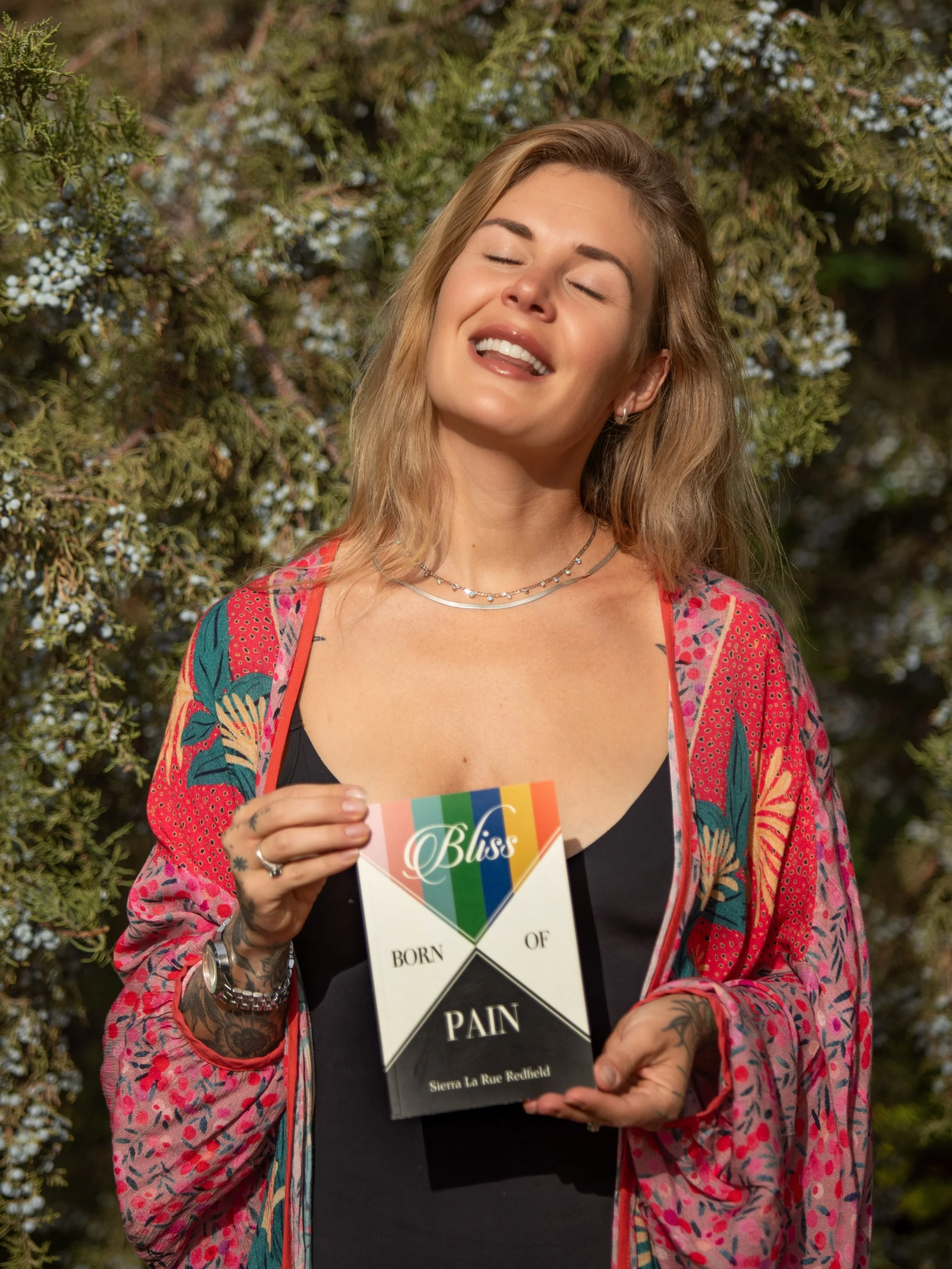 Today, Bliss Born of Pain enters the world.

This book has been years in the making, so publication day feels less like &ldquo;production is complete&rdquo; and more like finally opening a door and allowing the world in to read my heart.

It is incre