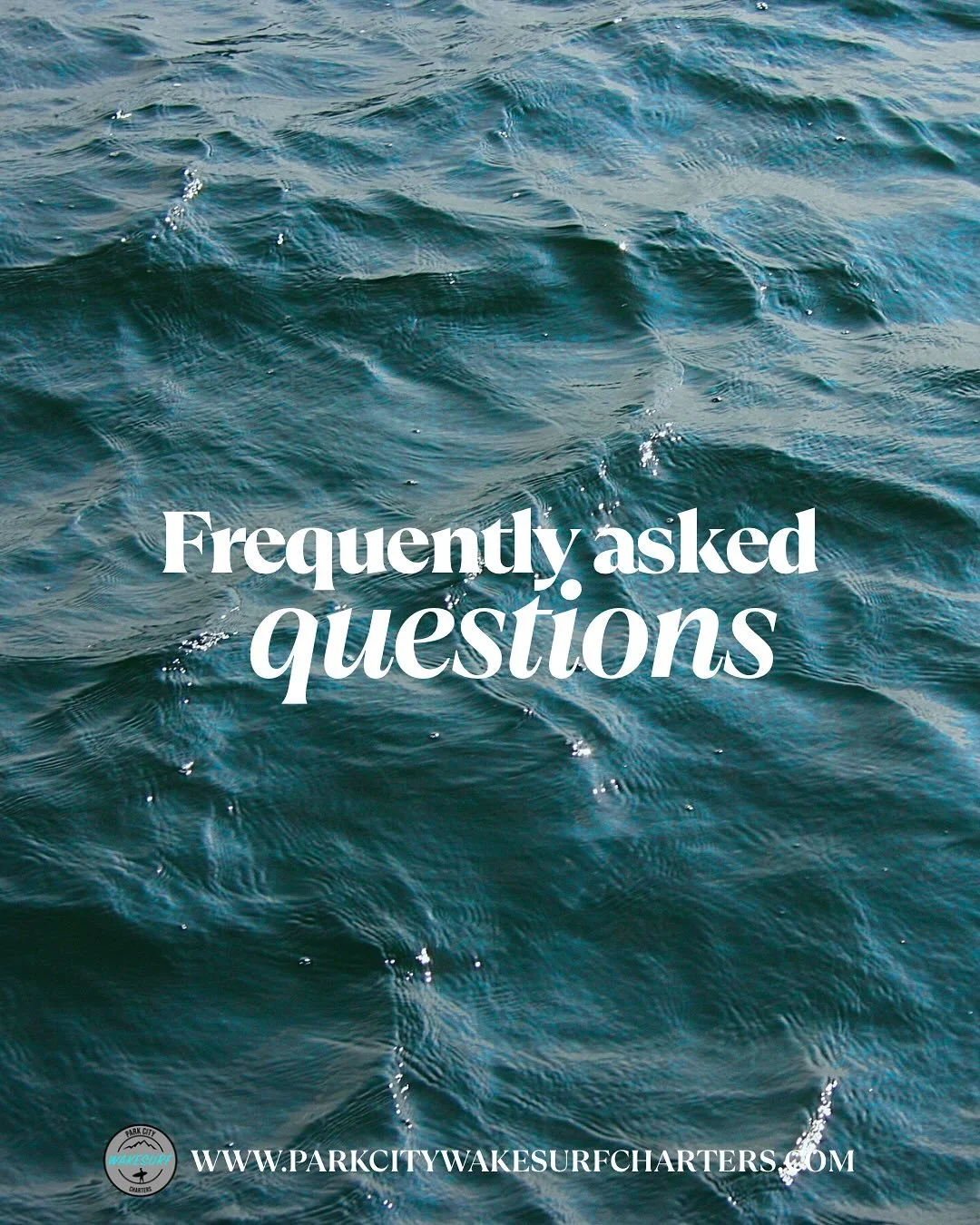 Planning your charter? Start here.

We&rsquo;ve rounded up the most common questions so you know exactly what to expect before you hit the water. 🌊🤙🏼

☀️Swipe through and head to our website for details + booking info. Link in bio. 

#parkcitywake