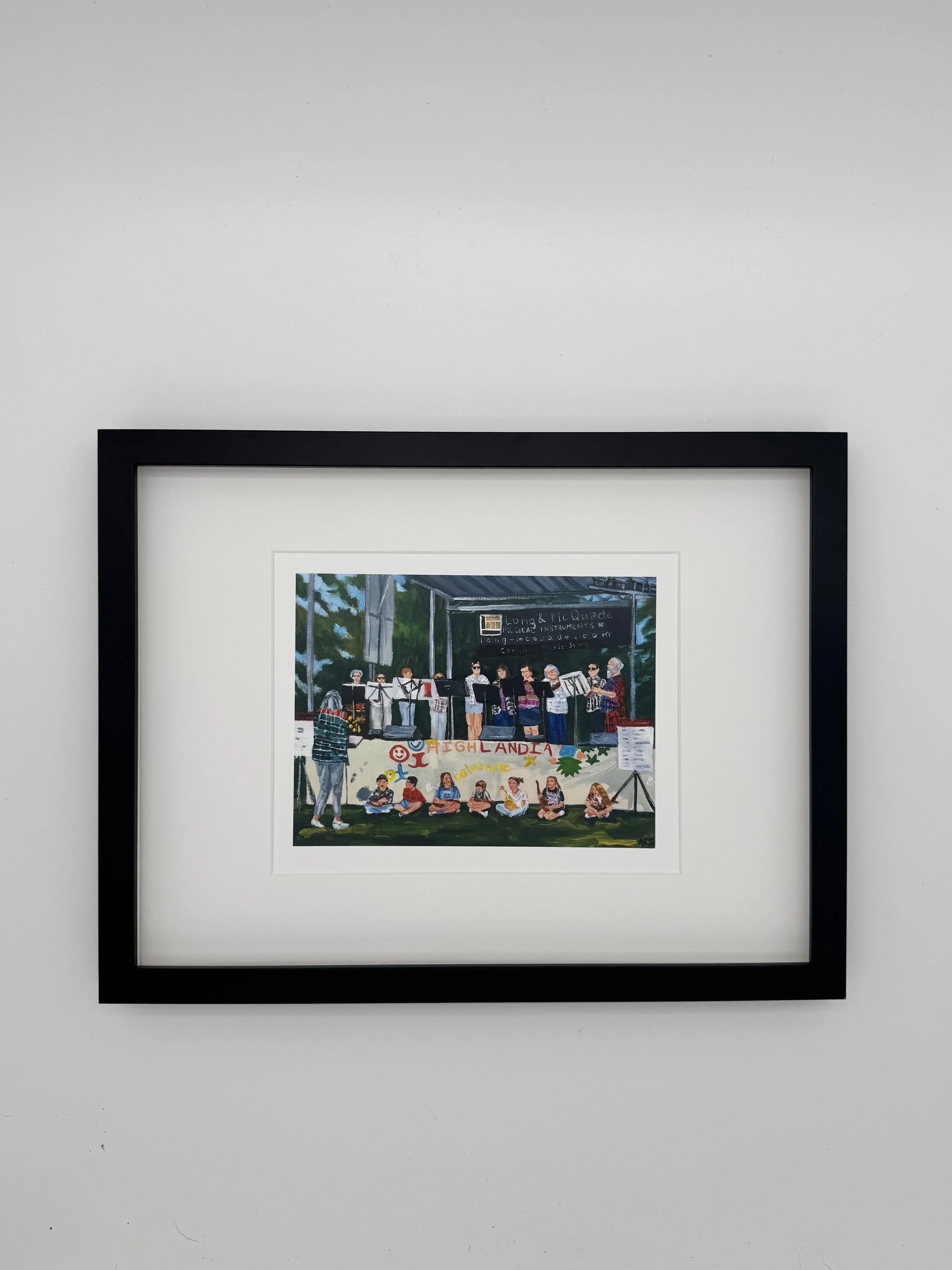 Gathered in the Glow - 8 × 10 inch Fine Art Paper Print