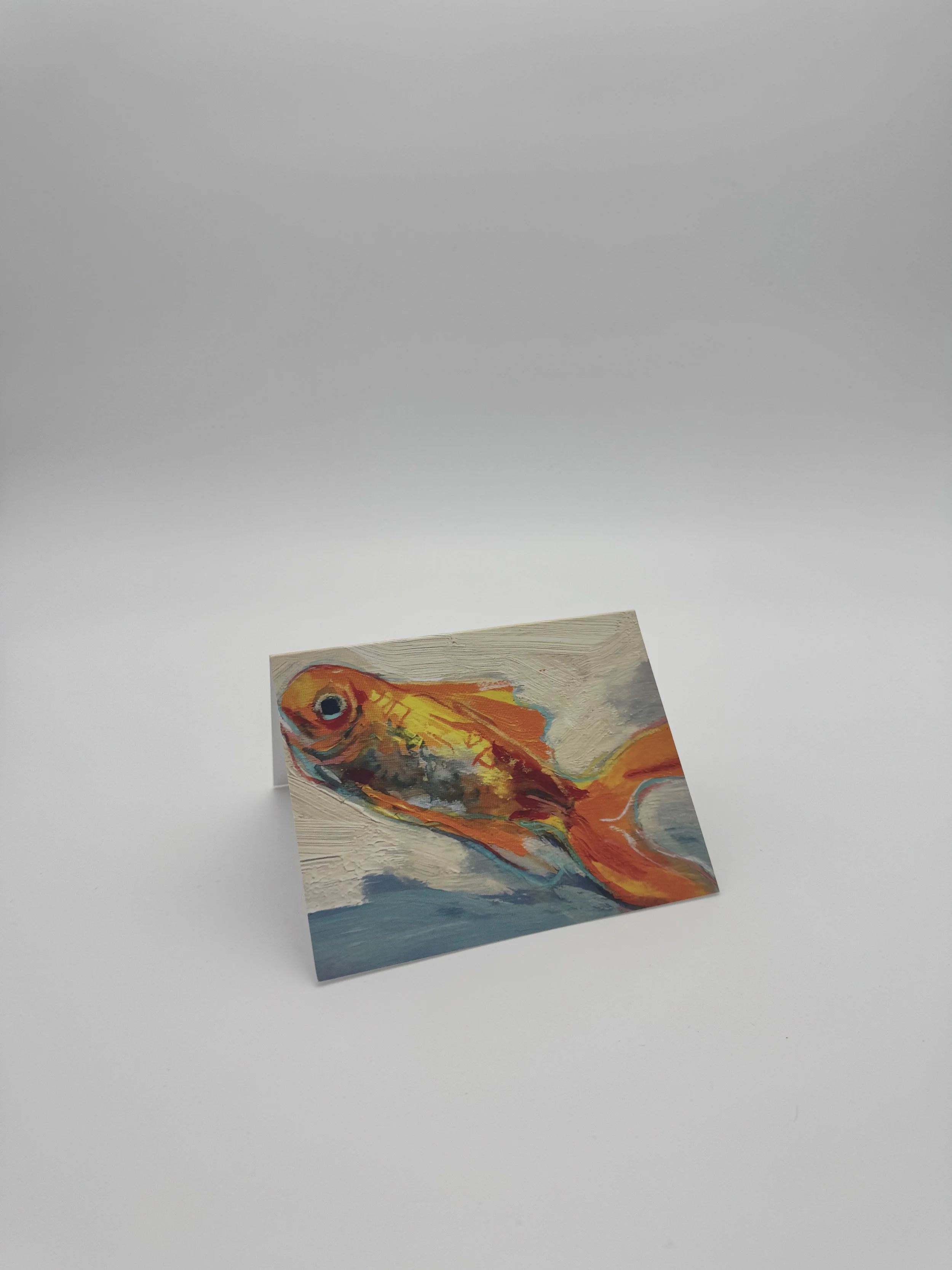 Be a Goldfish - Ted Lasso Series - Art Card - 1-Pack (with envelope)