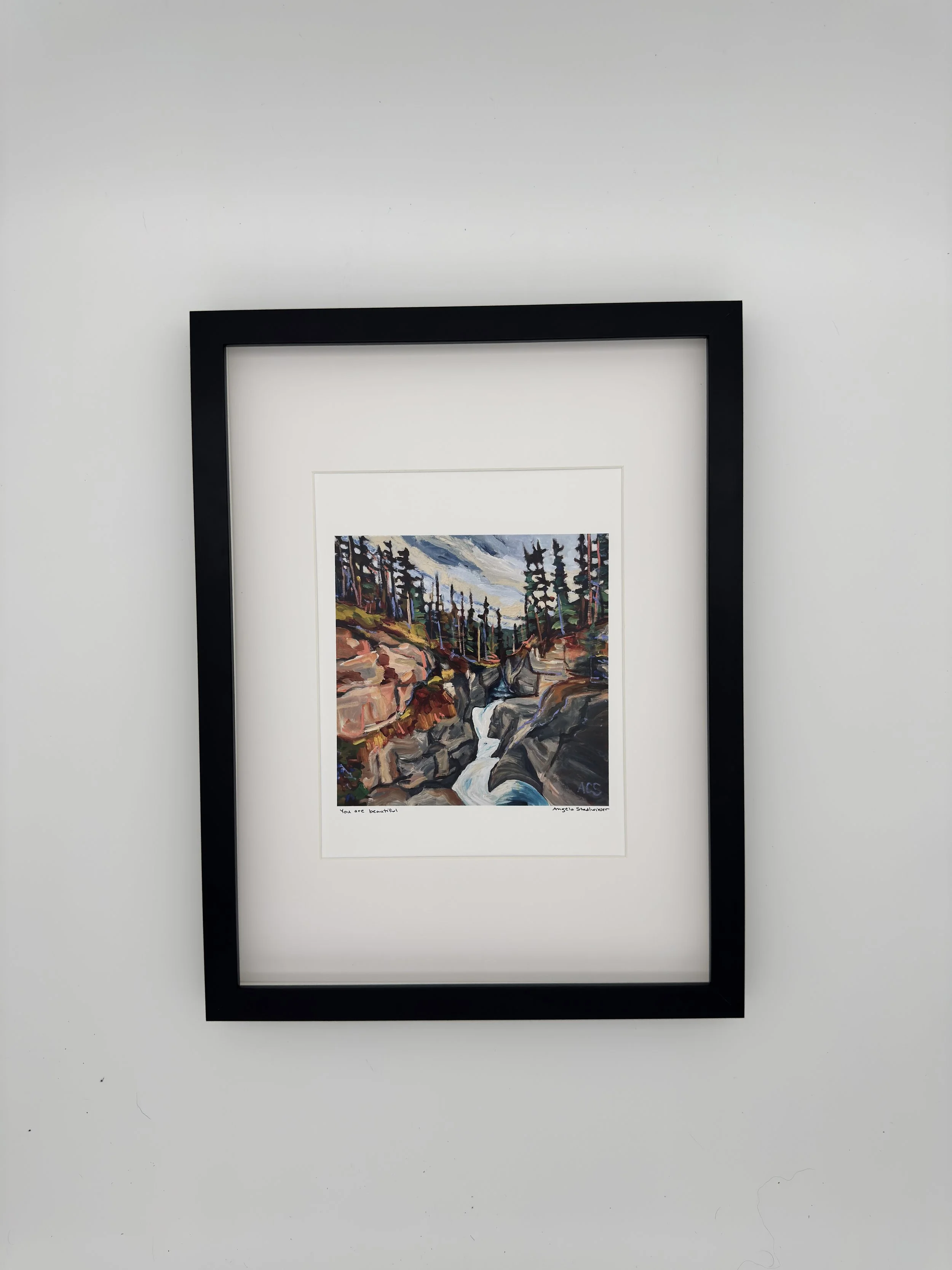 You Are Beautiful - 8 × 10 inch Fine Art Paper Print