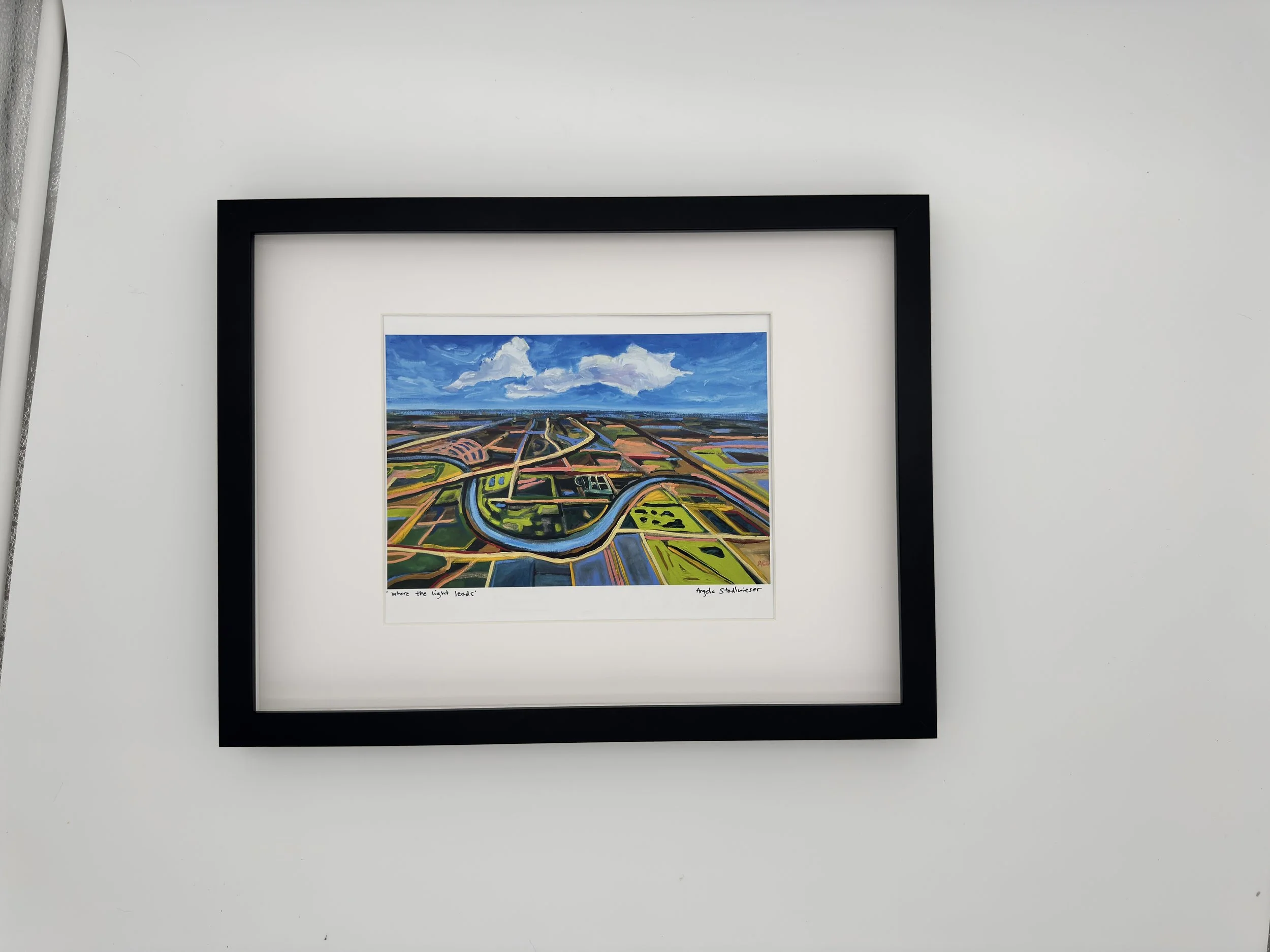 Where the Light Leads - 8 × 10 inch Fine Art Paper Print