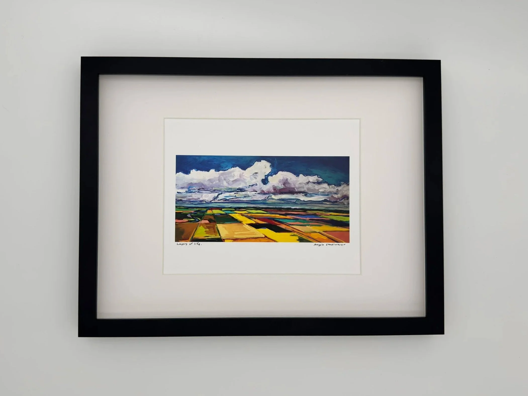 Stories of the land - 8 × 10 inch Fine Art Paper Print