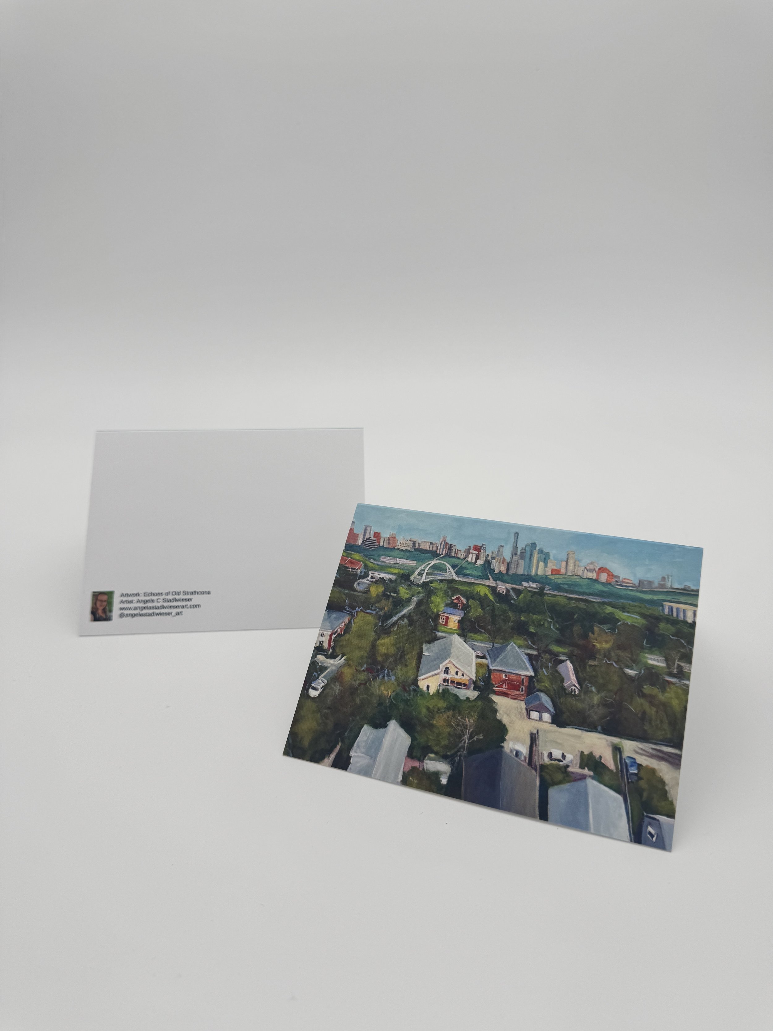 Edmonton Skyline Series - 4-Pack (with envelopes)