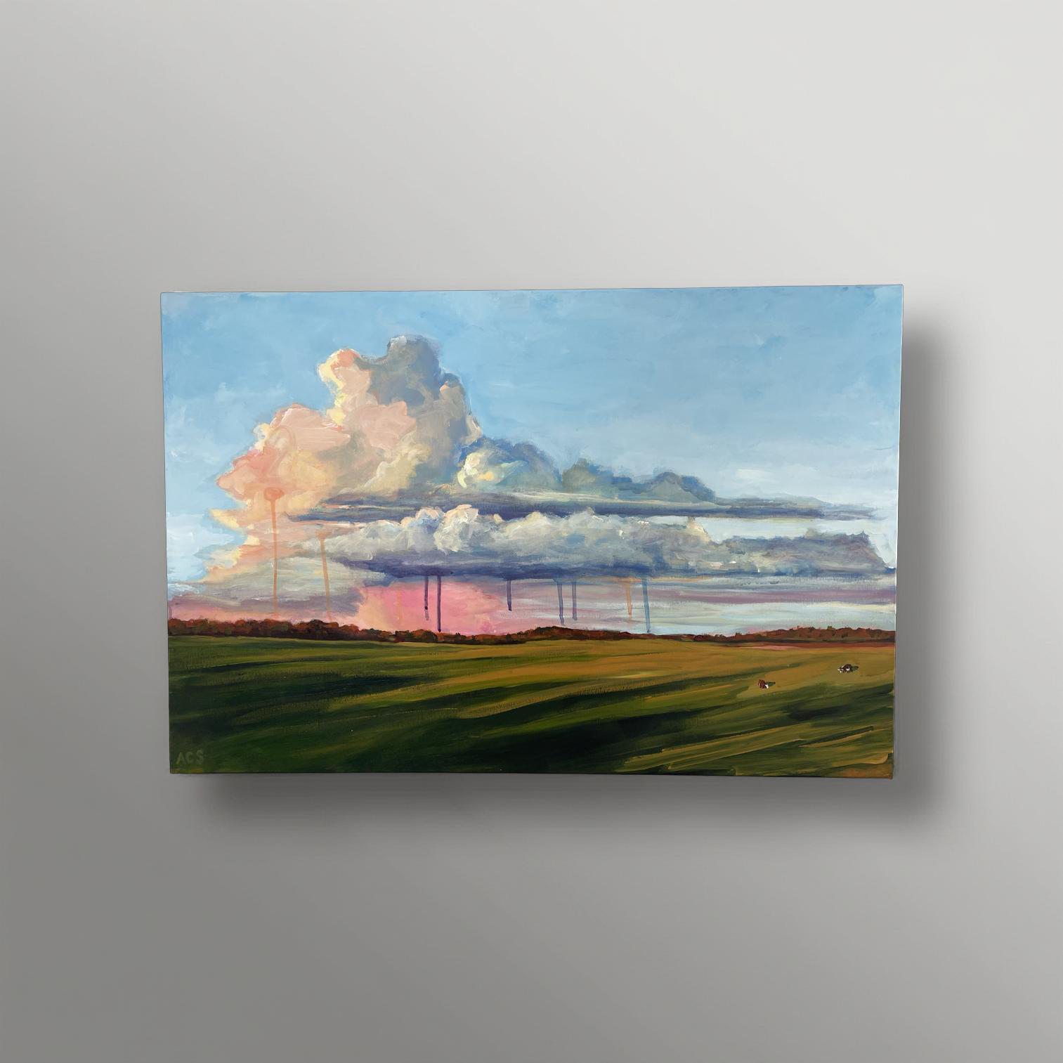 Beyond the storm - 24x36 inch ORIGINAL on gallery depth canvas