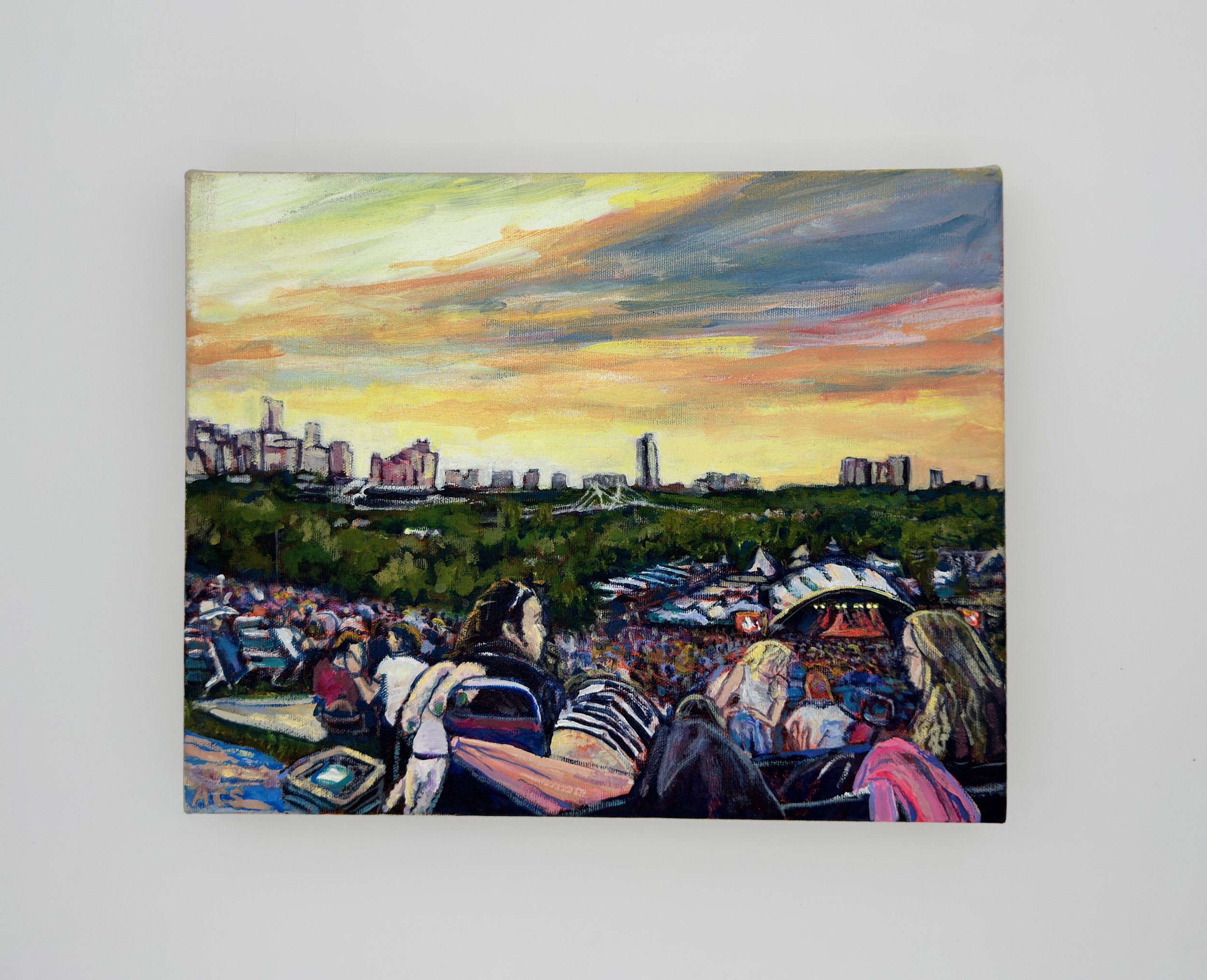 United by the beat - Edmonton Folk Festival - 11x14 inch