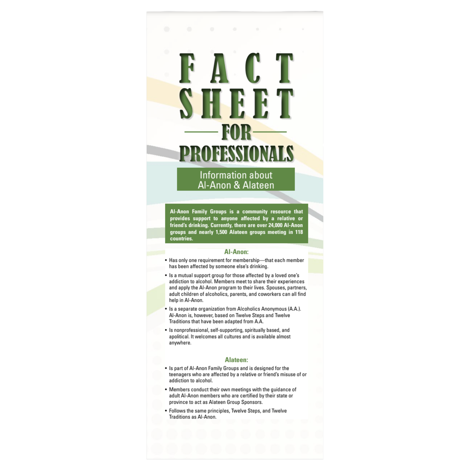 (S72) Conflict Resolution Using Our Twelve Traditions — AlAnon Family