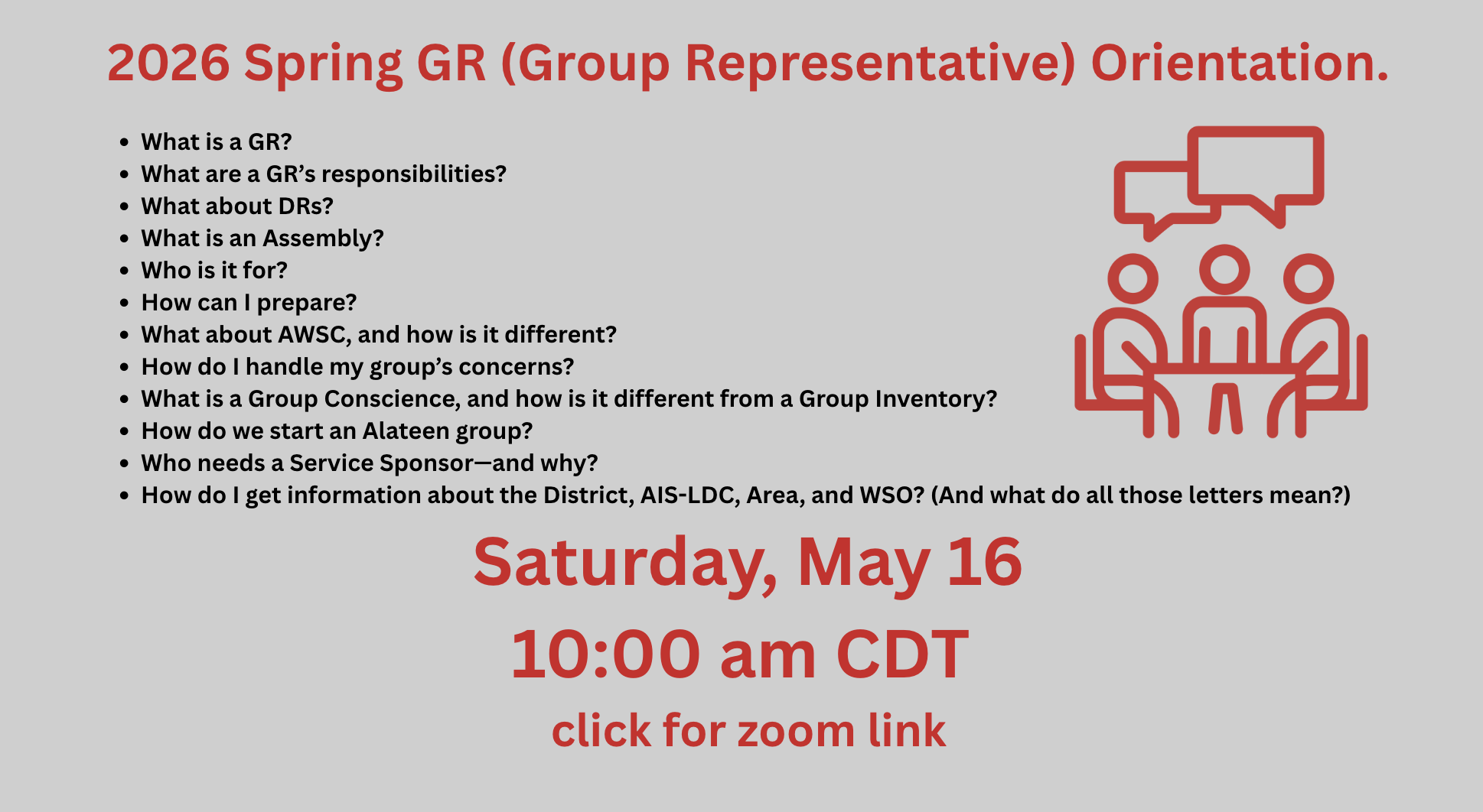 GR Orientation Online