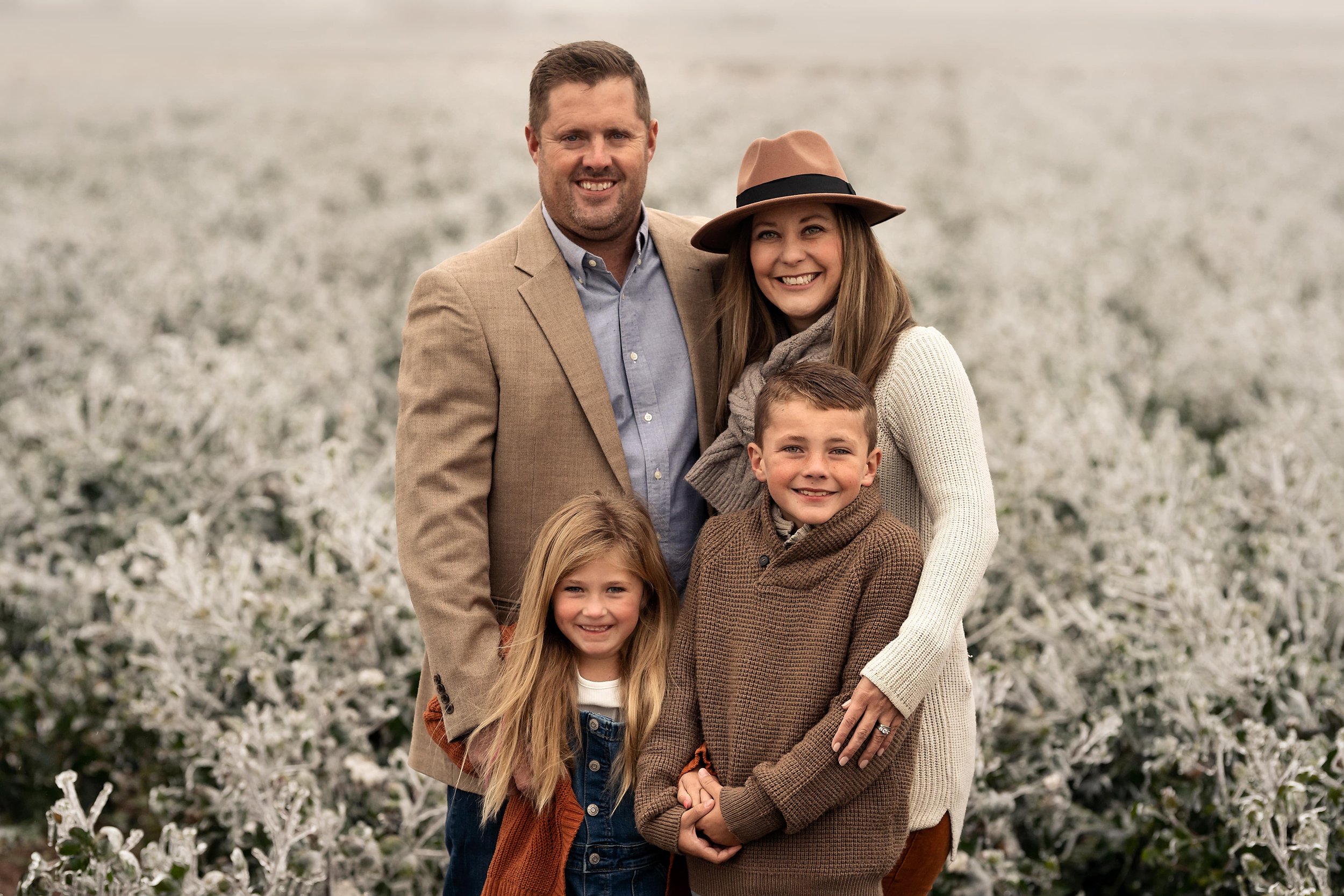 Angie Perisse - Portfolio - The Frost as a magical backdrop - Children, Pets, Horses, Family and Studio Photo Shoot in Vernon, Texas, USA.
