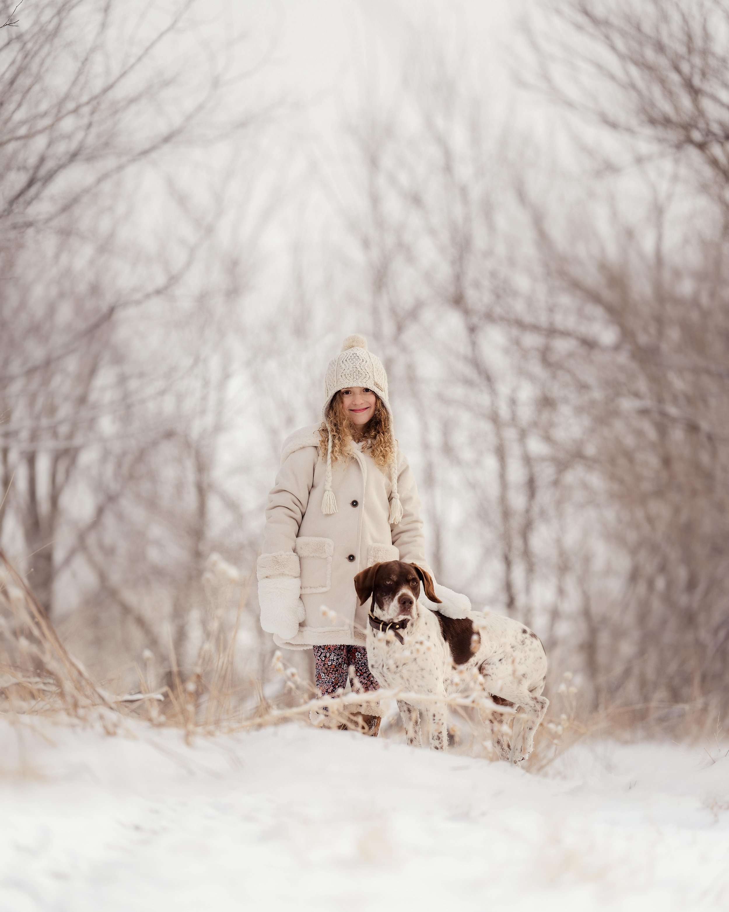 Angie Perisse - Portfolio - A trip to the snow - Photography Session for Kids, Pets, Horses, Family and Studio in Vernon, Texas, USA.