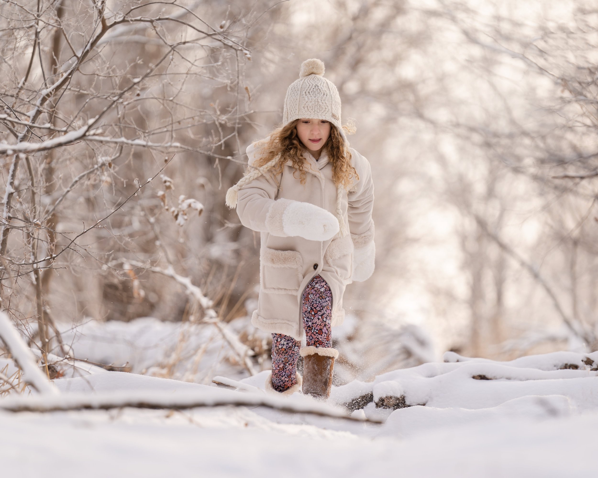 Angie Perisse - Portfolio - A trip to the snow - Photography Session for Kids, Pets, Horses, Family and Studio in Vernon, Texas, USA.