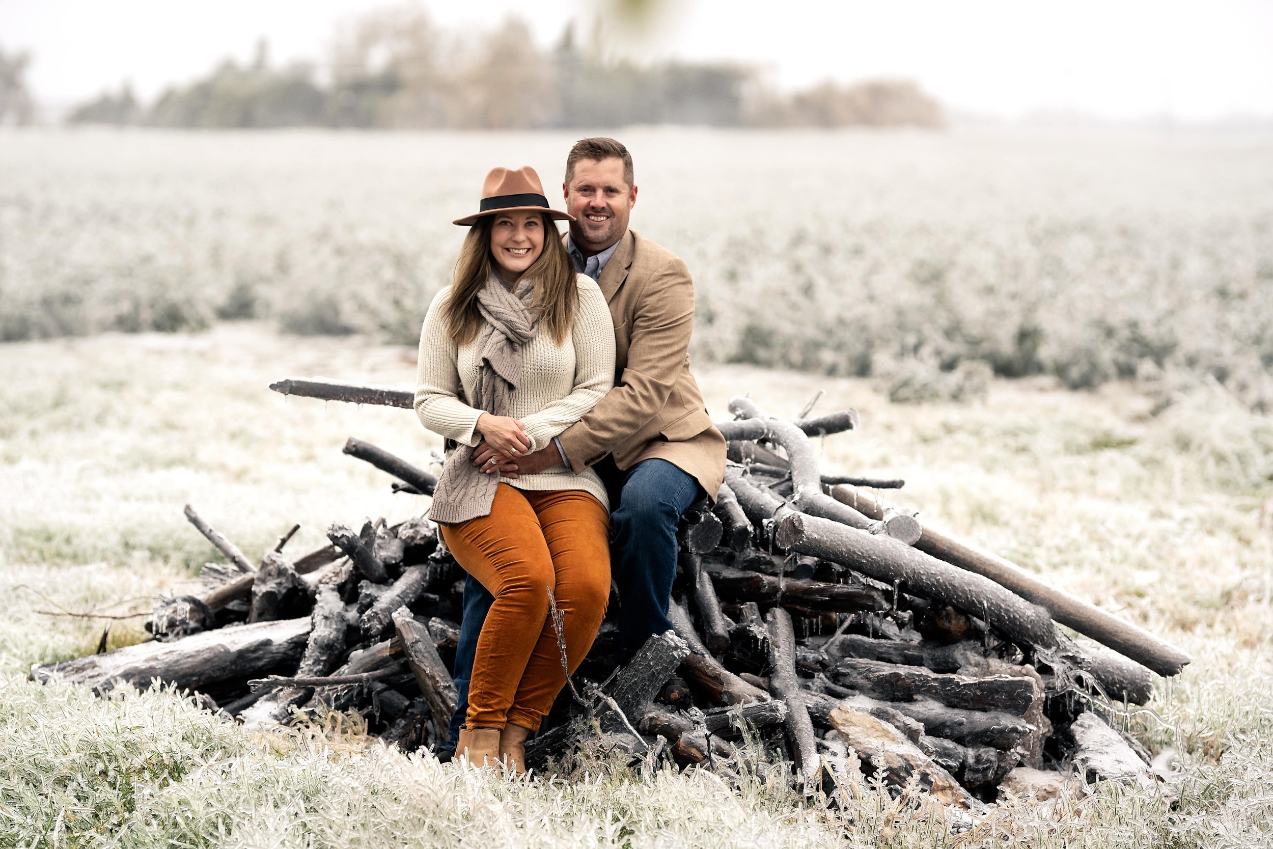 Angie Perisse - Portfolio - The Frost as a magical backdrop - Children, Pets, Horses, Family and Studio Photo Shoot in Vernon, Texas, USA.