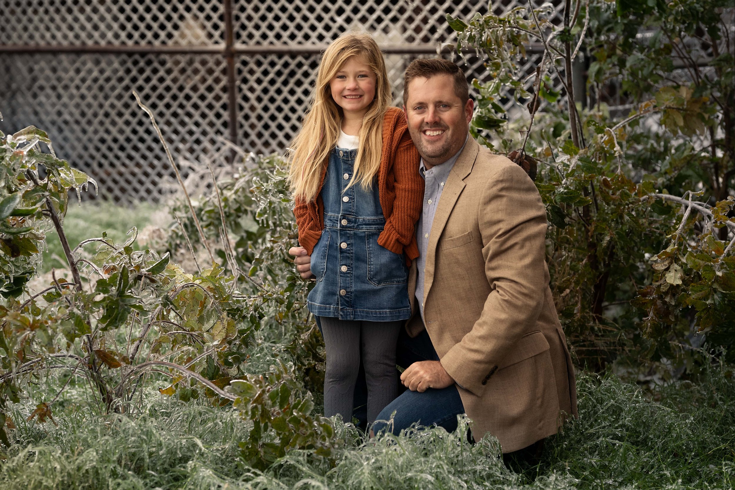 Angie Perisse - Portfolio - The Frost as a magical backdrop - Children, Pets, Horses, Family and Studio Photo Shoot in Vernon, Texas, USA.