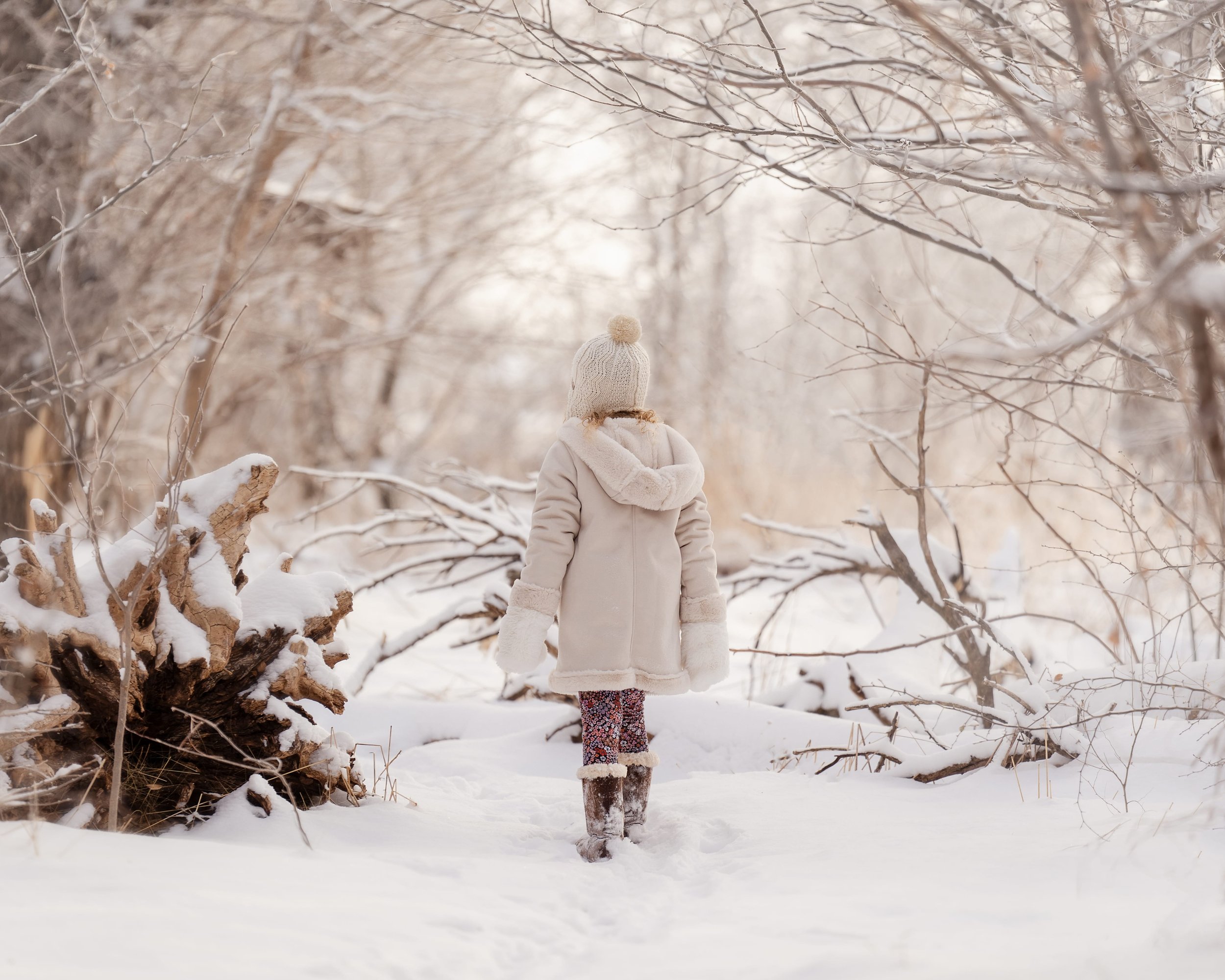 Angie Perisse - Portfolio - A trip to the snow - Photography Session for Kids, Pets, Horses, Family and Studio in Vernon, Texas, USA.