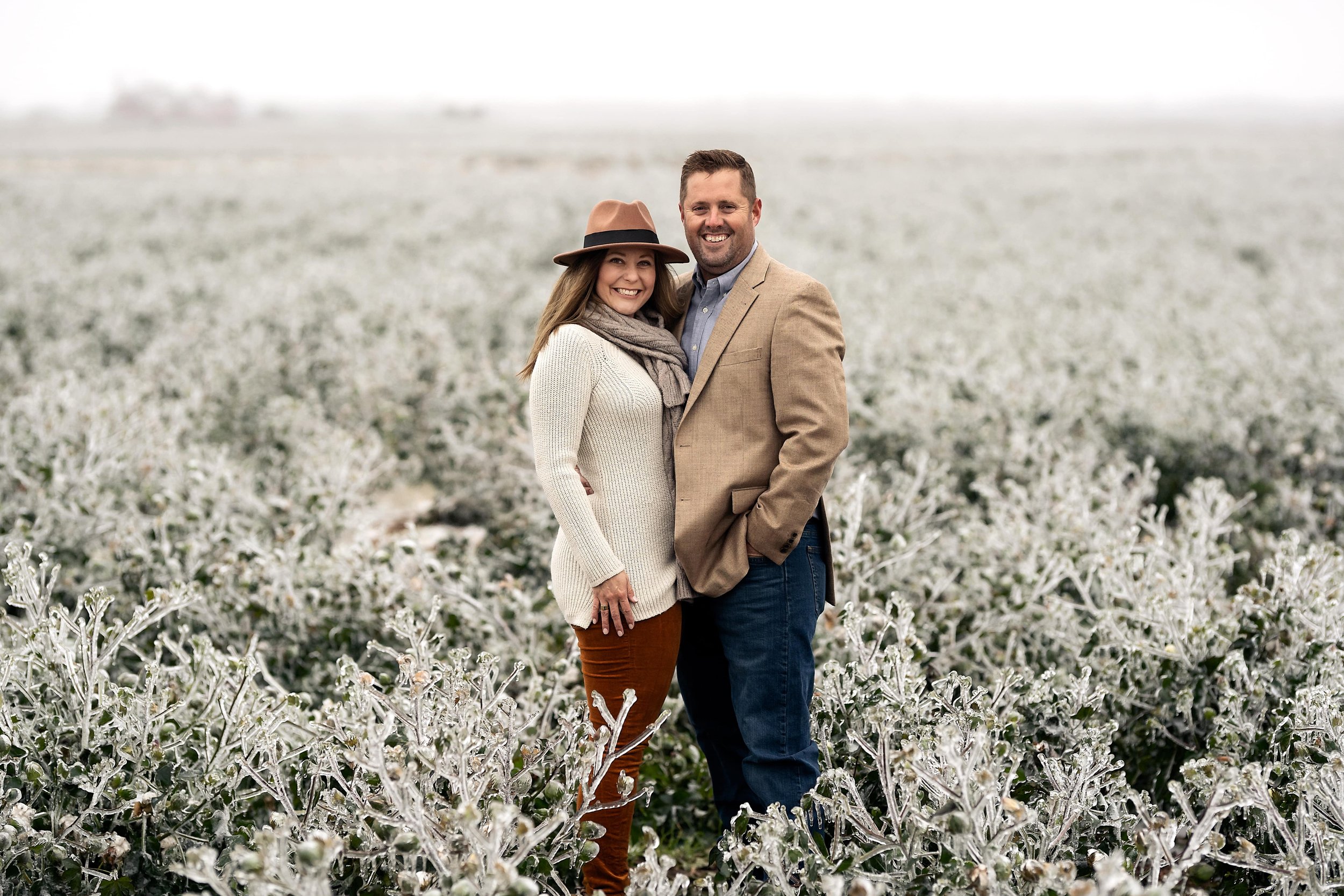 Angie Perisse - Portfolio - The Frost as a magical backdrop - Children, Pets, Horses, Family and Studio Photo Shoot in Vernon, Texas, USA.