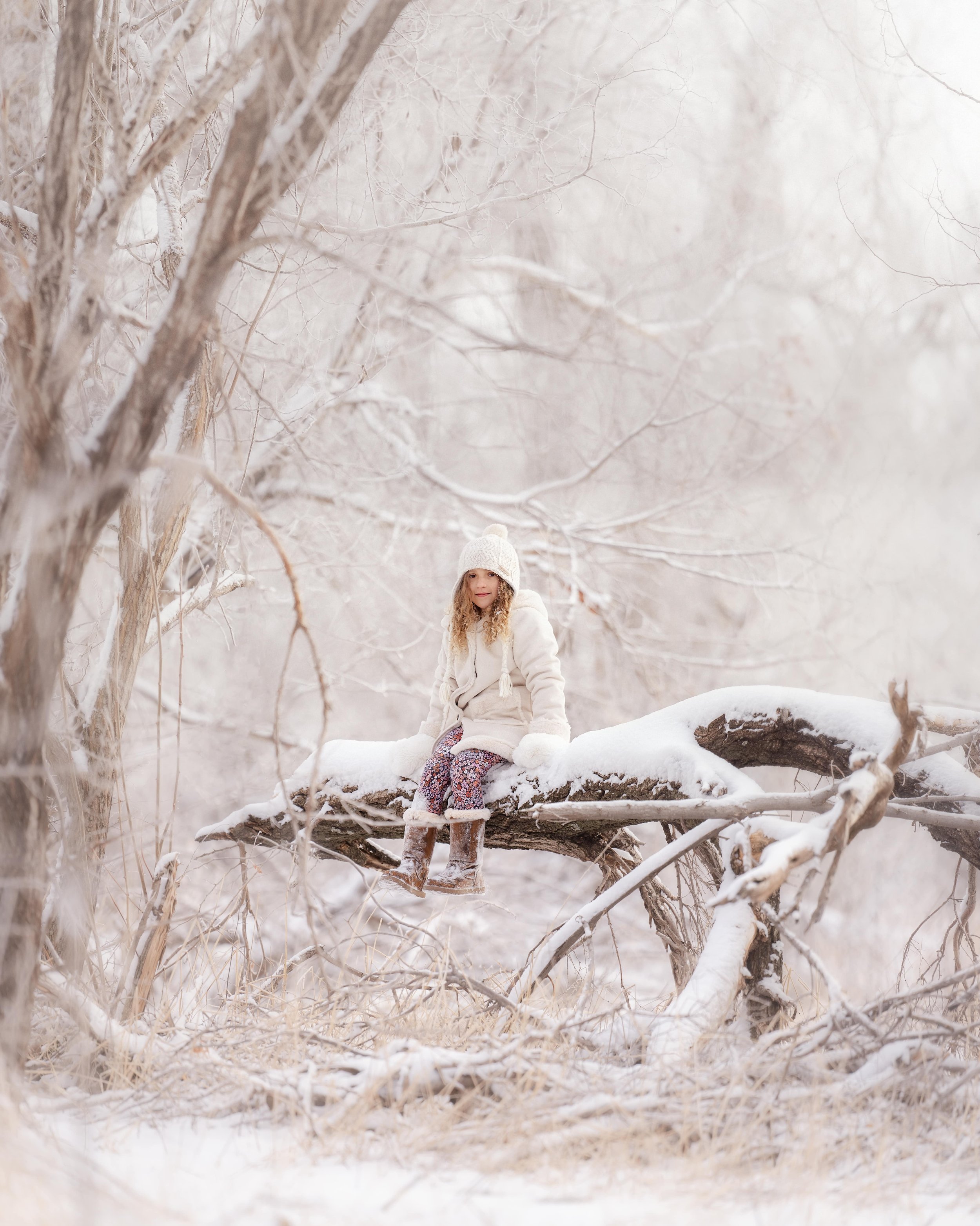 Angie Perisse - Portfolio - A trip to the snow - Photography Session for Kids, Pets, Horses, Family and Studio in Vernon, Texas, USA.