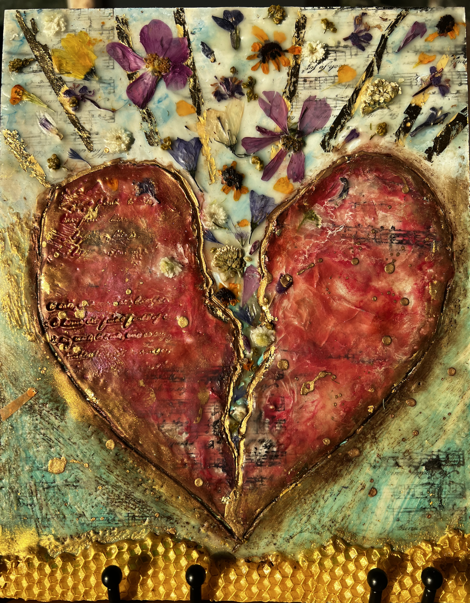 Art in the Wild: Encaustic Botanical Collage