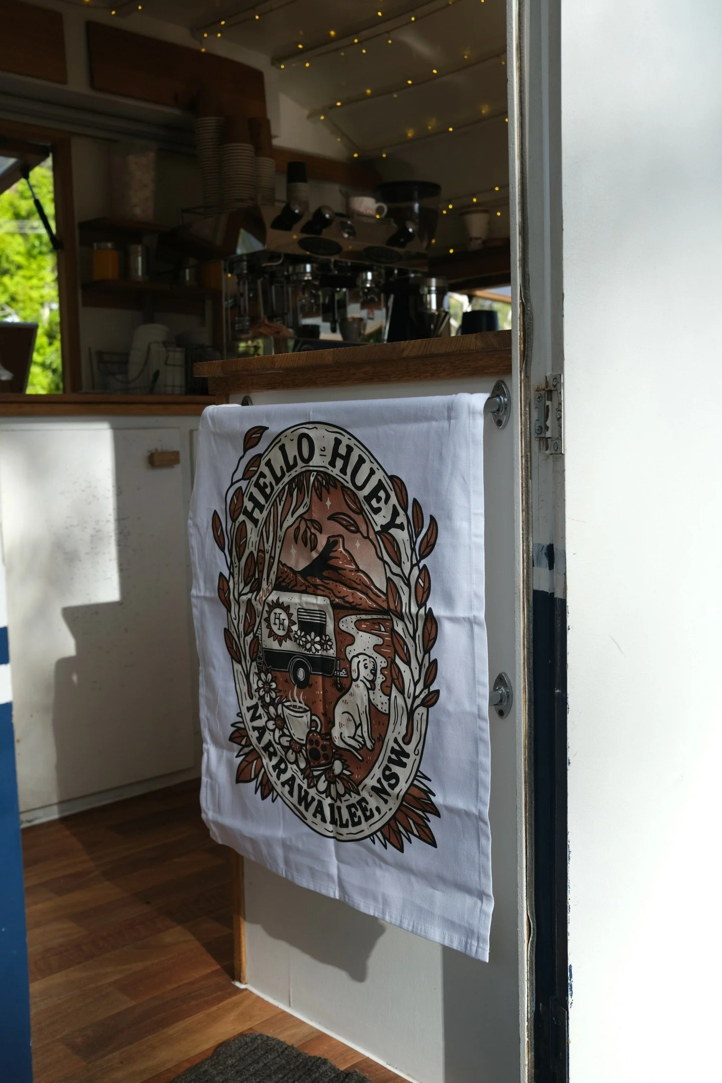 I spy a Hello Huey tea towel 👀 Head over to our website and check it out!! Limited stock available.