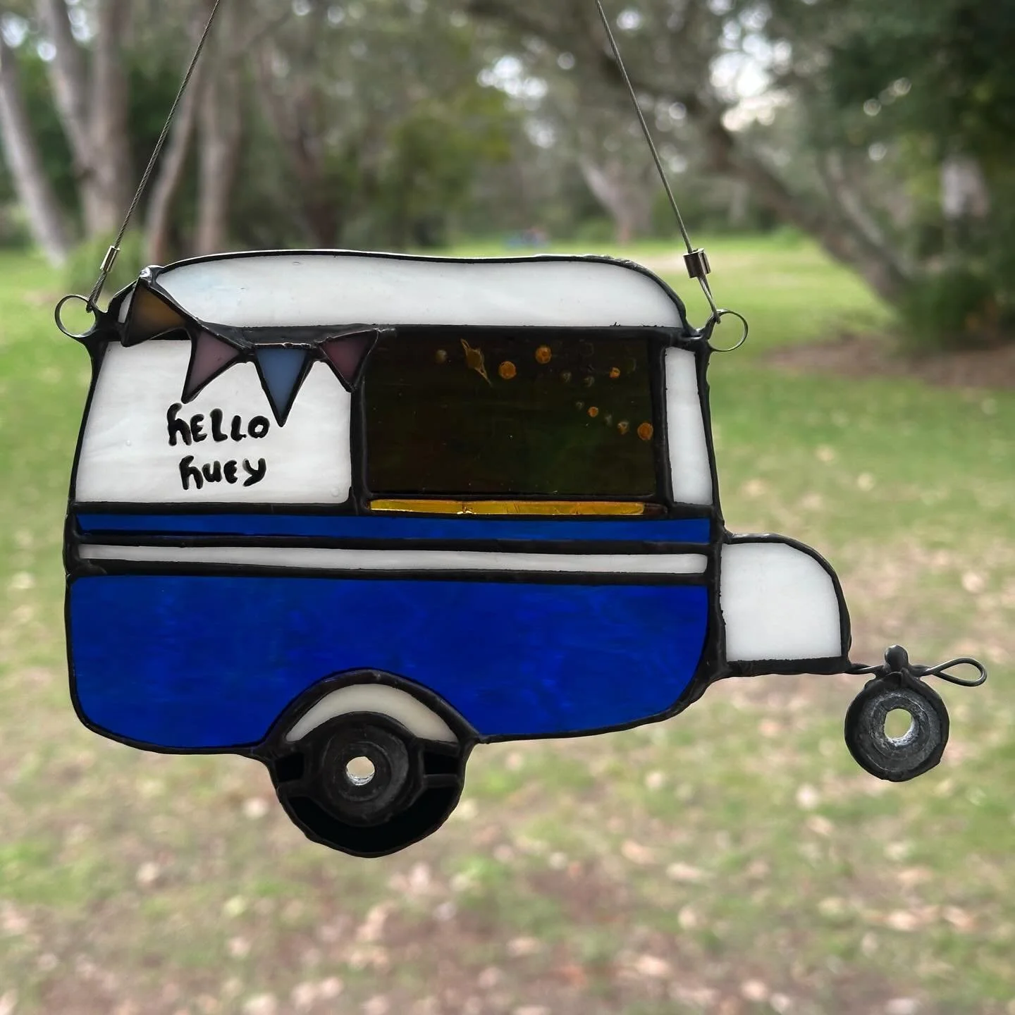 Today we received the most beautiful surprise from @leadlight.of.day &hearts;️ The detail, the glow, the love put into this&hellip; It&rsquo;s so, so special to us. 🫶🏼 Thank you for creating something so thoughtful. X