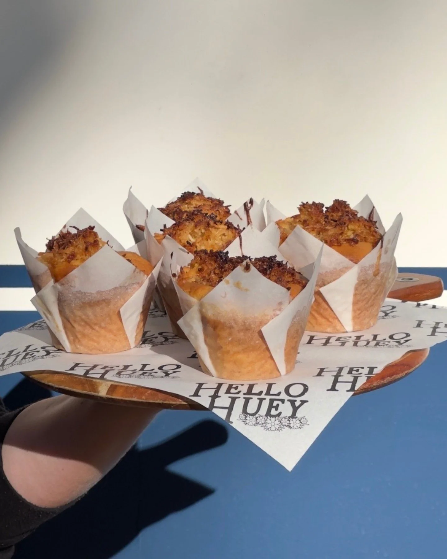 Vanilla, local honey &amp; coconut muffins 🤤
Just quietly&hellip; these are really good!