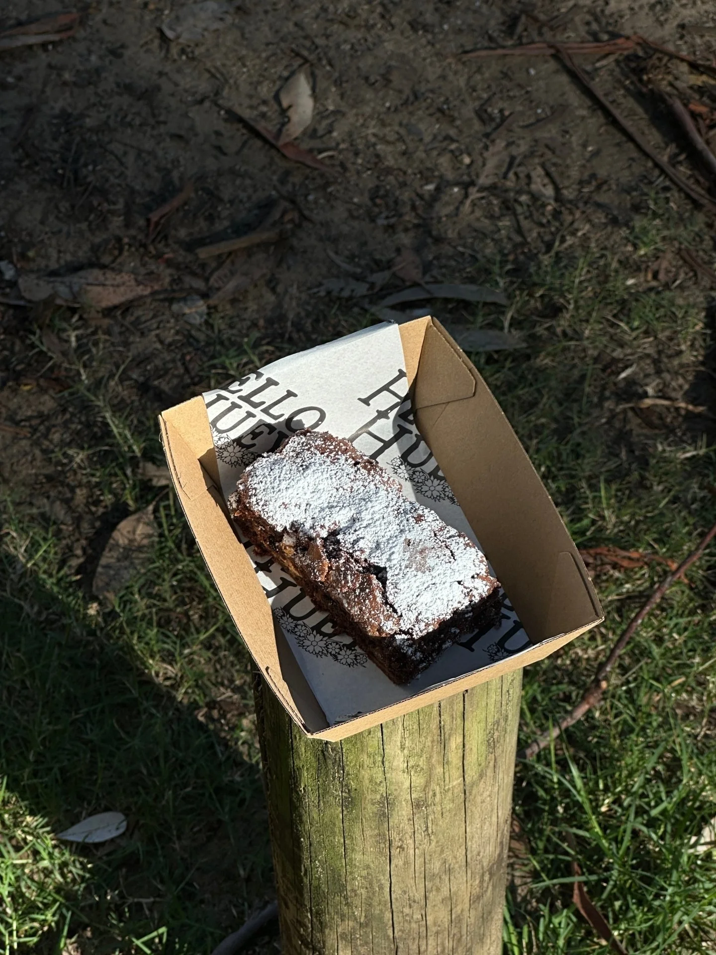 Just a little something sweet&hellip;

(okay, a lot)

double choc brownie 🍫