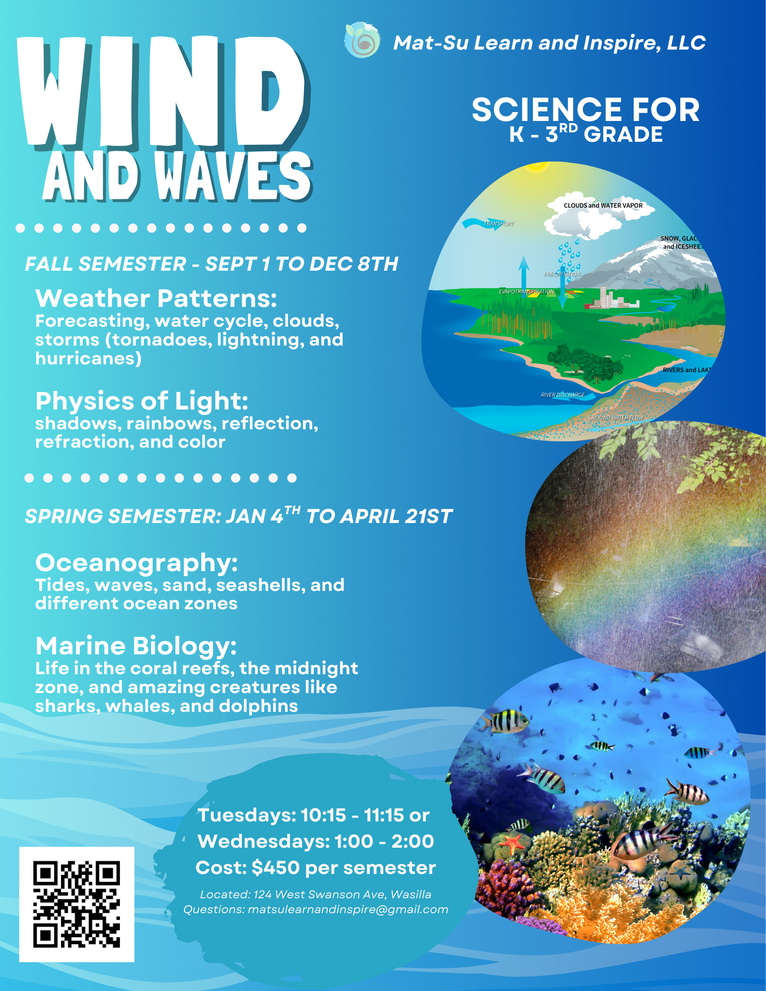 Wind and Waves: Fall Semester