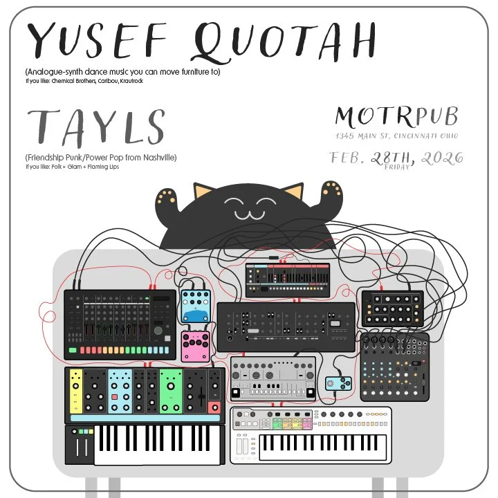Yusef Quotah and TAYLS (Nashville) at MOTRpub, Cincinnati