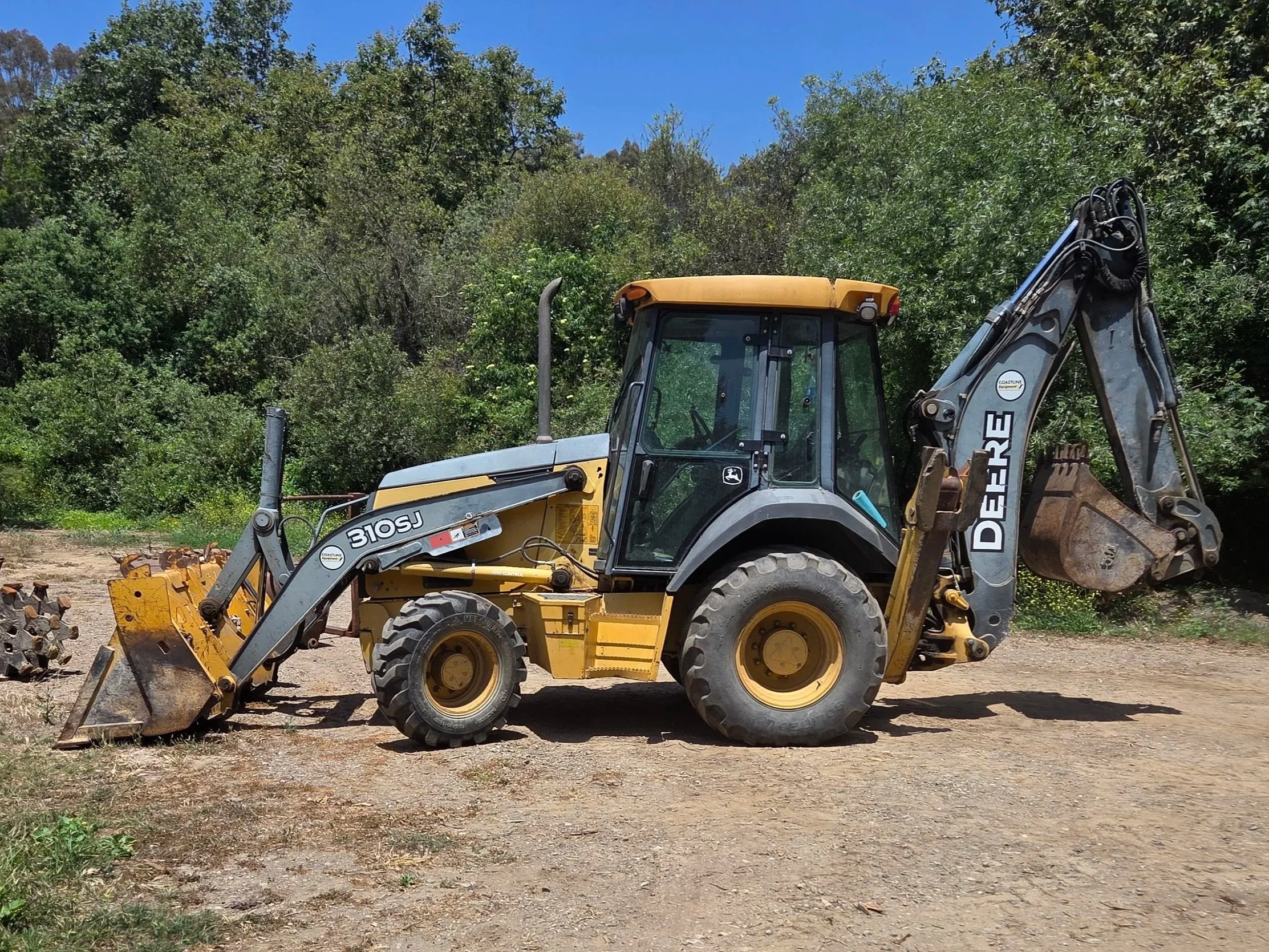 John Deere Backhoe