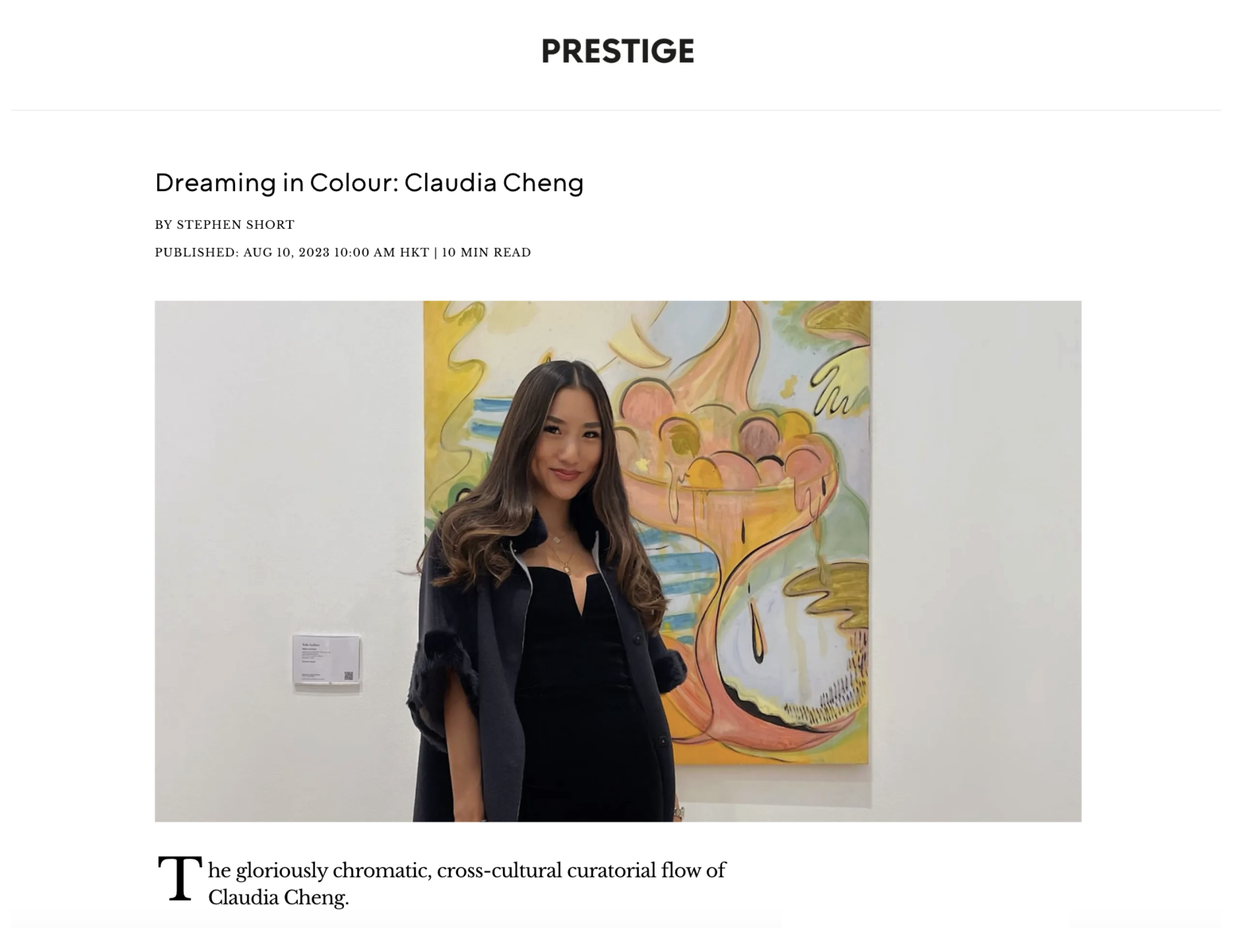 PRESTIGE MAGAZINE 