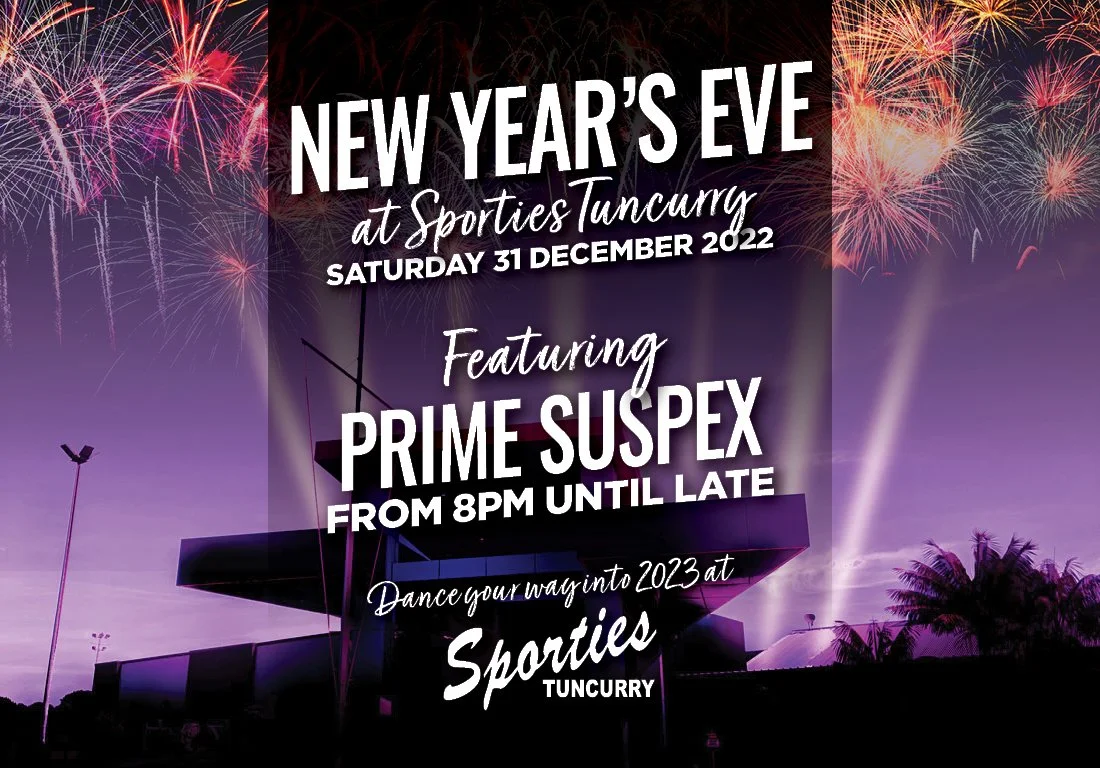 NYE 2022 at Sporties Tuncurry