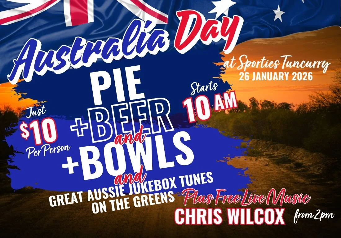 Australia Day 2026 - PIE+BEER+BOWLS