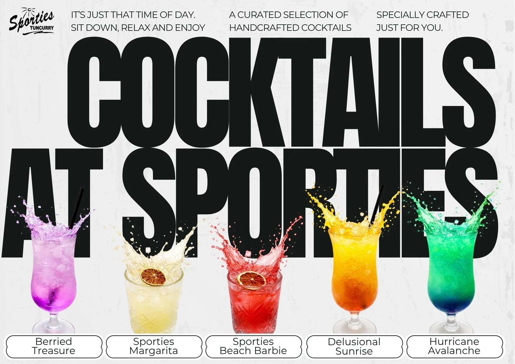 Cocktails at Sporties