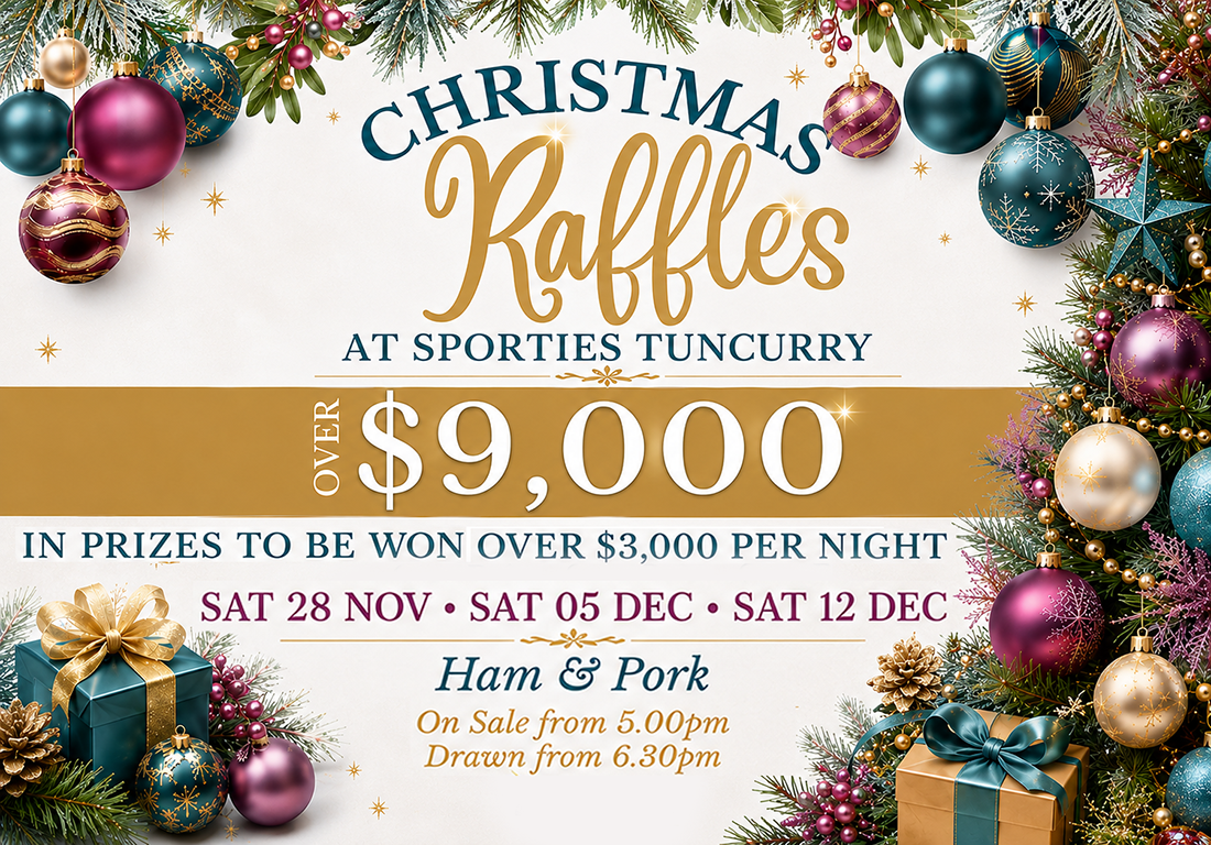 Christmas Ham &amp; Pork Raffles 2026
