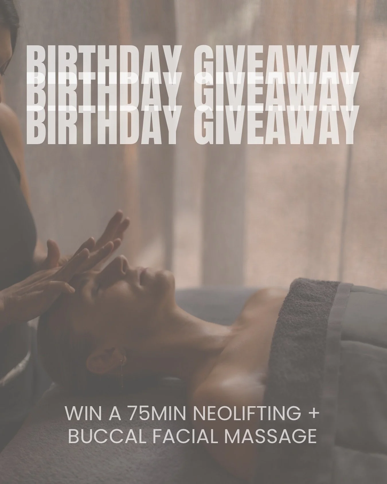 It&rsquo;s October tomorrow!! 

My birthday month and in celebration I would love to gift one lucky person a 75min Neolifting + Buccal facial massage @blue.rosa_ 

All you need to do is;

🎈Like this post
🎈Follow my page @exhale_rest 
🎈Follow @blue