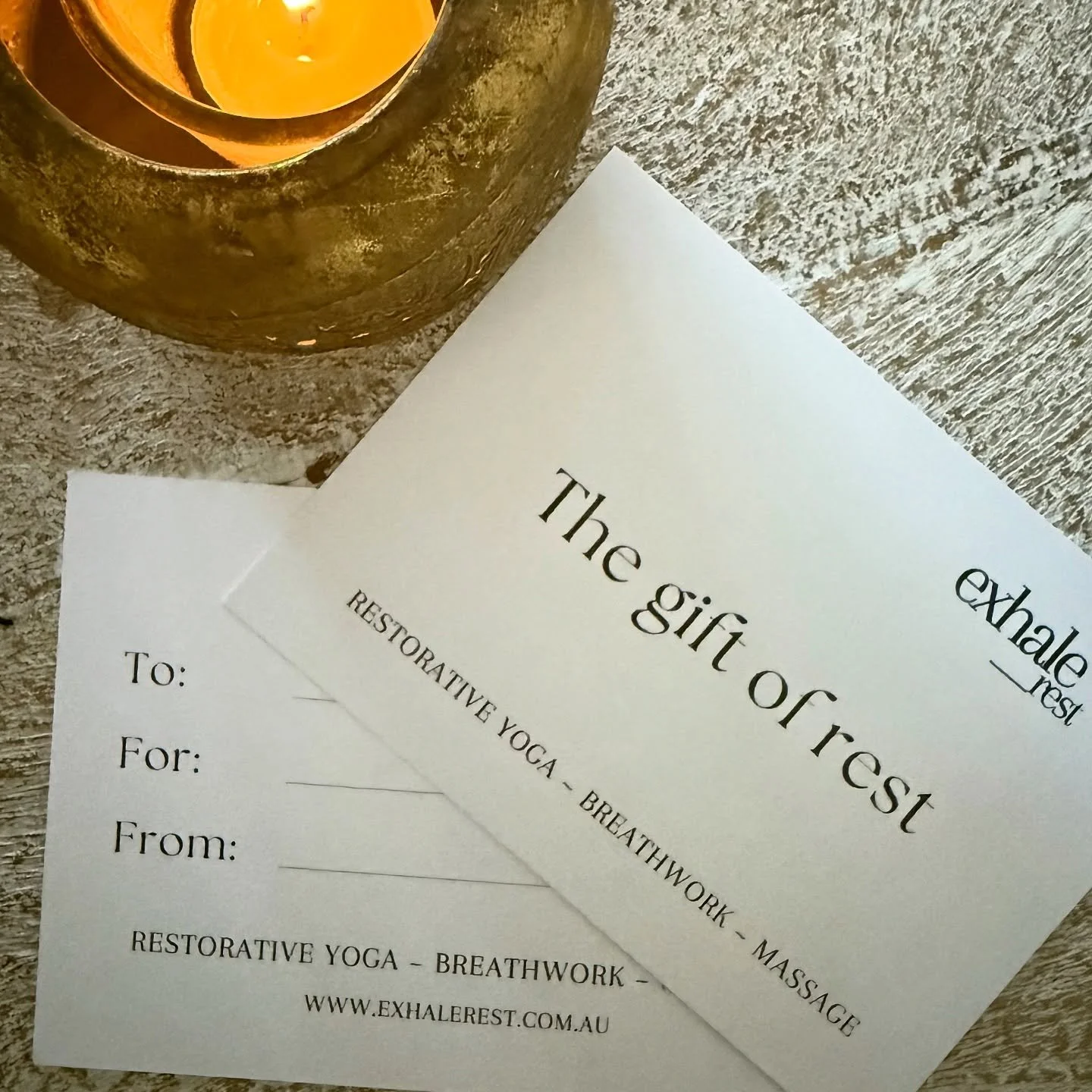 Yes it&rsquo;s definitely the gift they want! 
The gift of rest.

With Mothers Day coming up, I&rsquo;ve got you covered. 
Often see as a luxury to treat herself, this way she has no excuse. She has an option of the following restful practices;

✨ Ma
