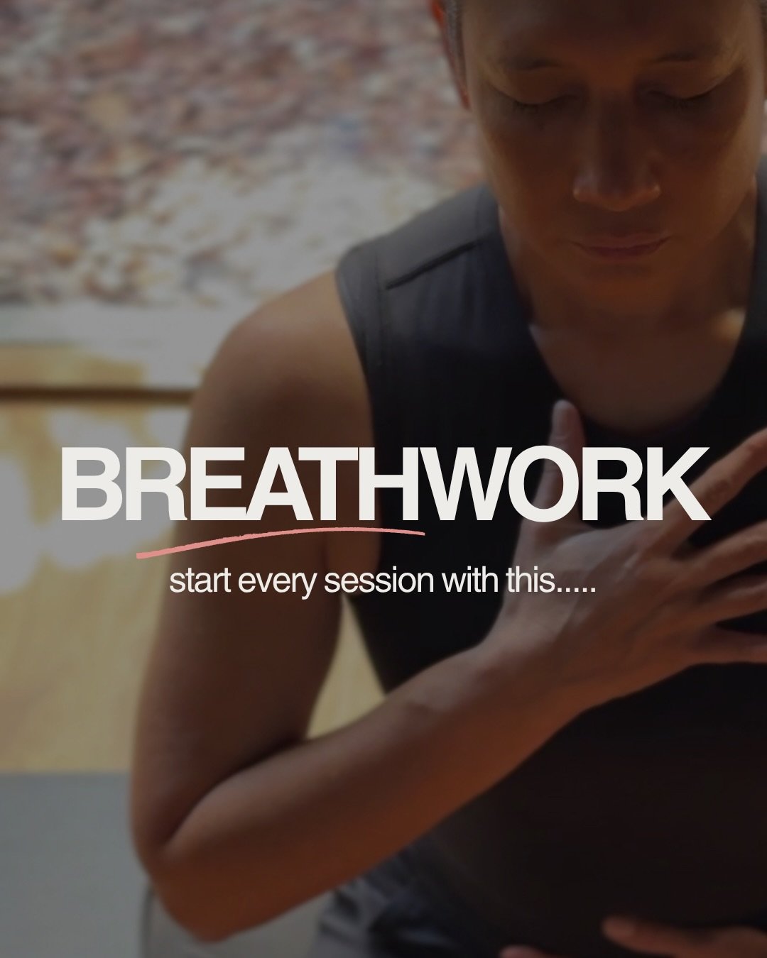 In my Breathwork classes we always begin with feeling into the body, consciously letting go of the tension and sure observing that ebb and flow of tension and release as you move through the body. Allow yourself to fully arrive to the space where you
