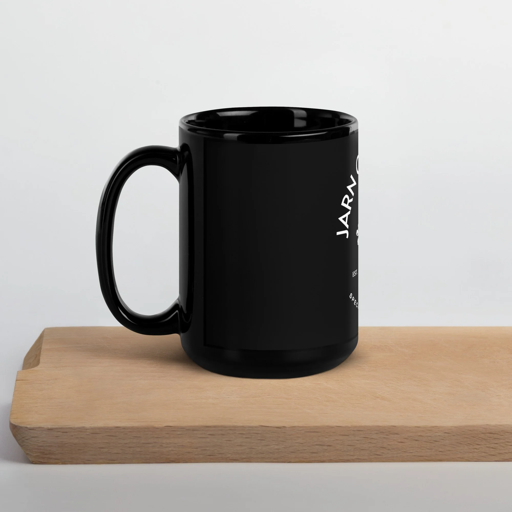 Black Glossy Mug — JARN Co. Flowers Flower Delivery in Everett