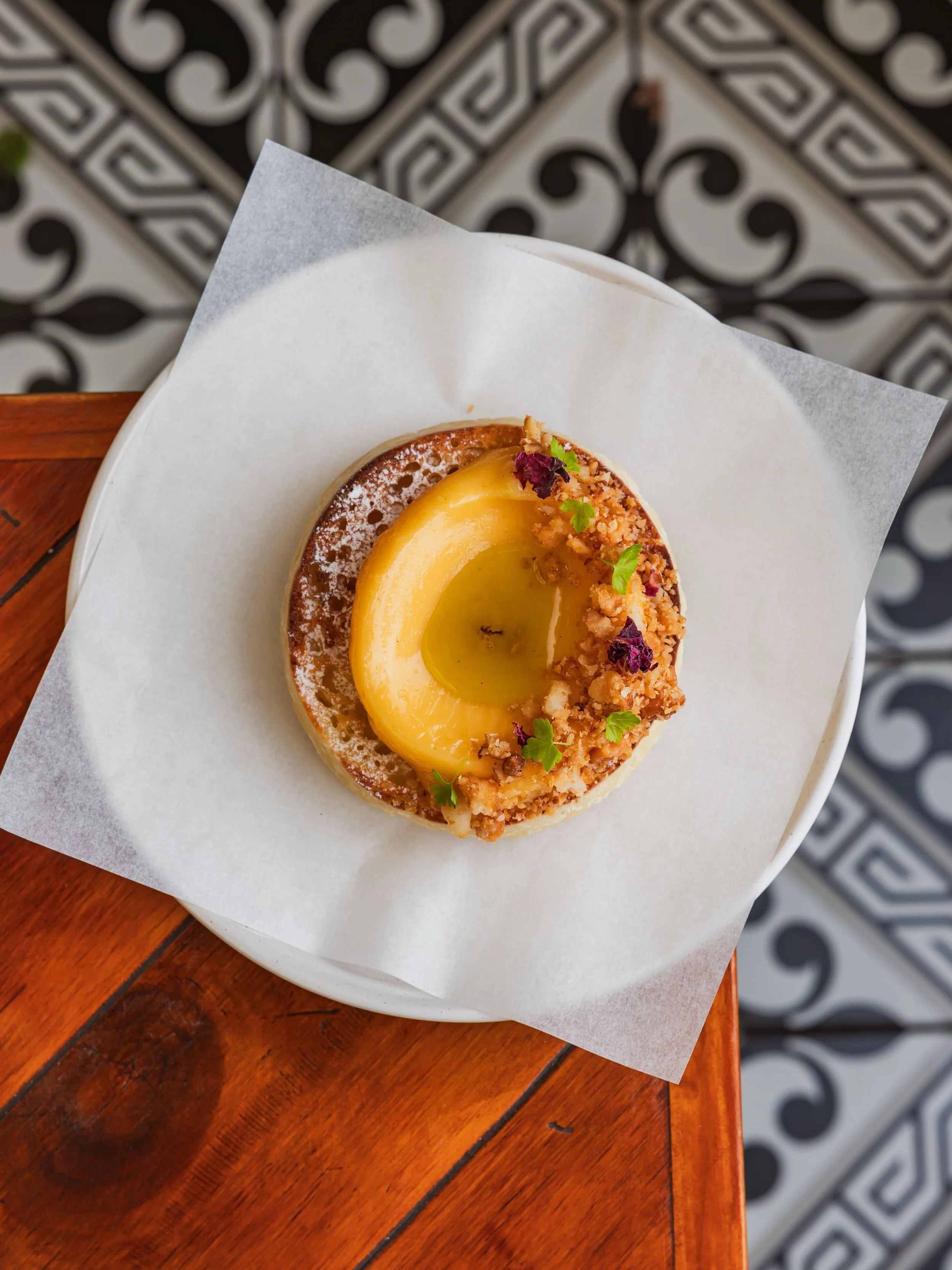 Have you tried our new breakfast menu yet ?

🍋 Today&rsquo;s recommendation: our Zesty Crumpet ! A toasted crumpet topped with house-made lemon curd, finished with a crunchy macadamia crumble for the perfect balance of sweet, tangy and nutty flavour