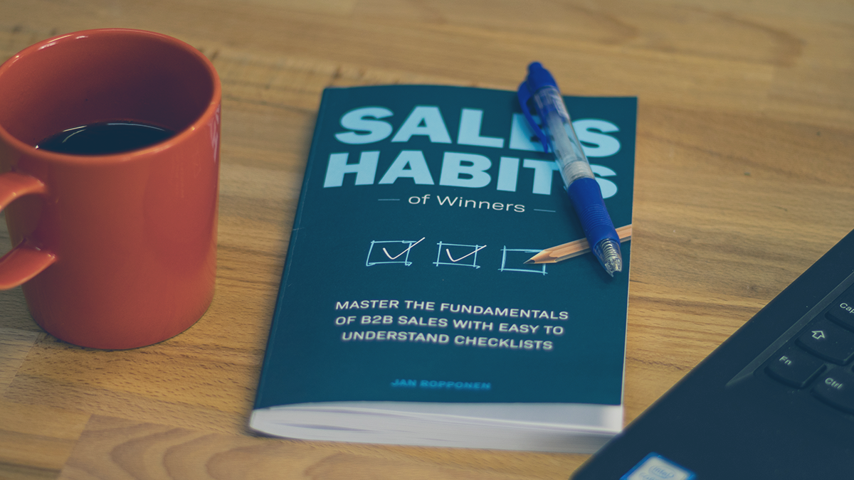 A Salesperson’s thoughts on Sales Habits of Winners by Jan Ropponen