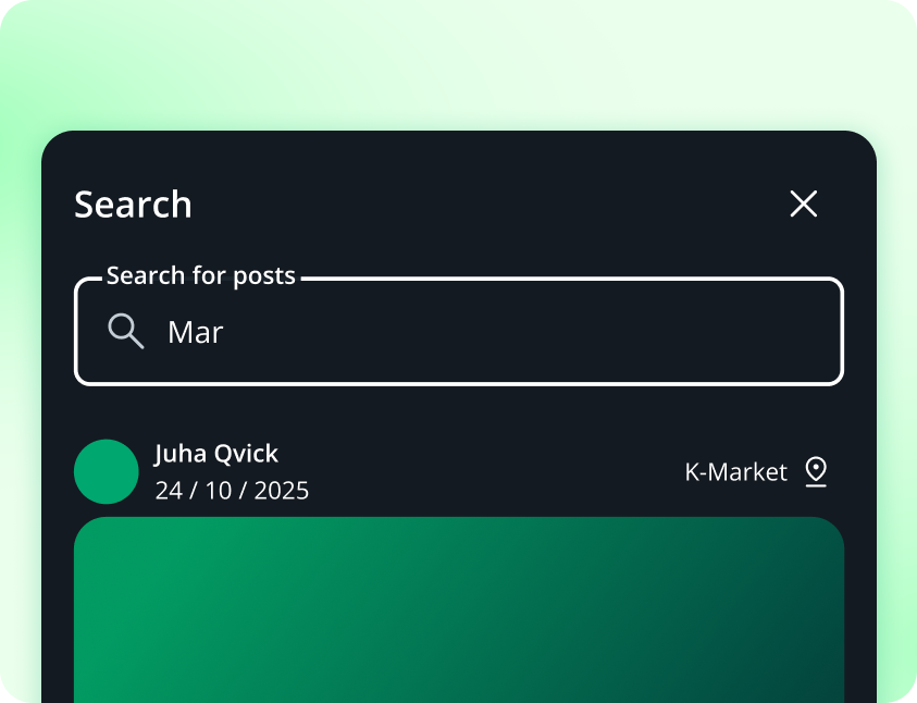 Scout search function
