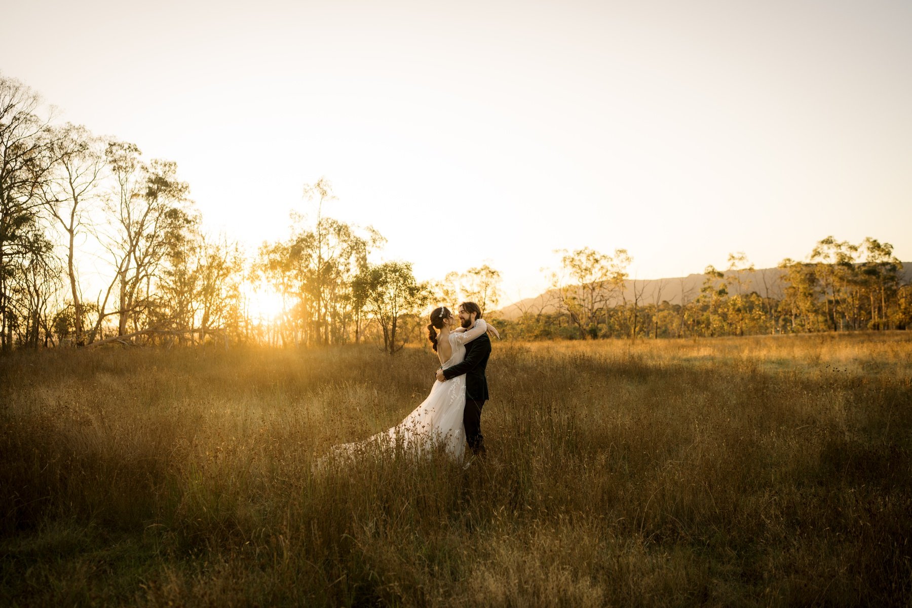 Blue Mountains wedding photography — ceremony at Collits Inn